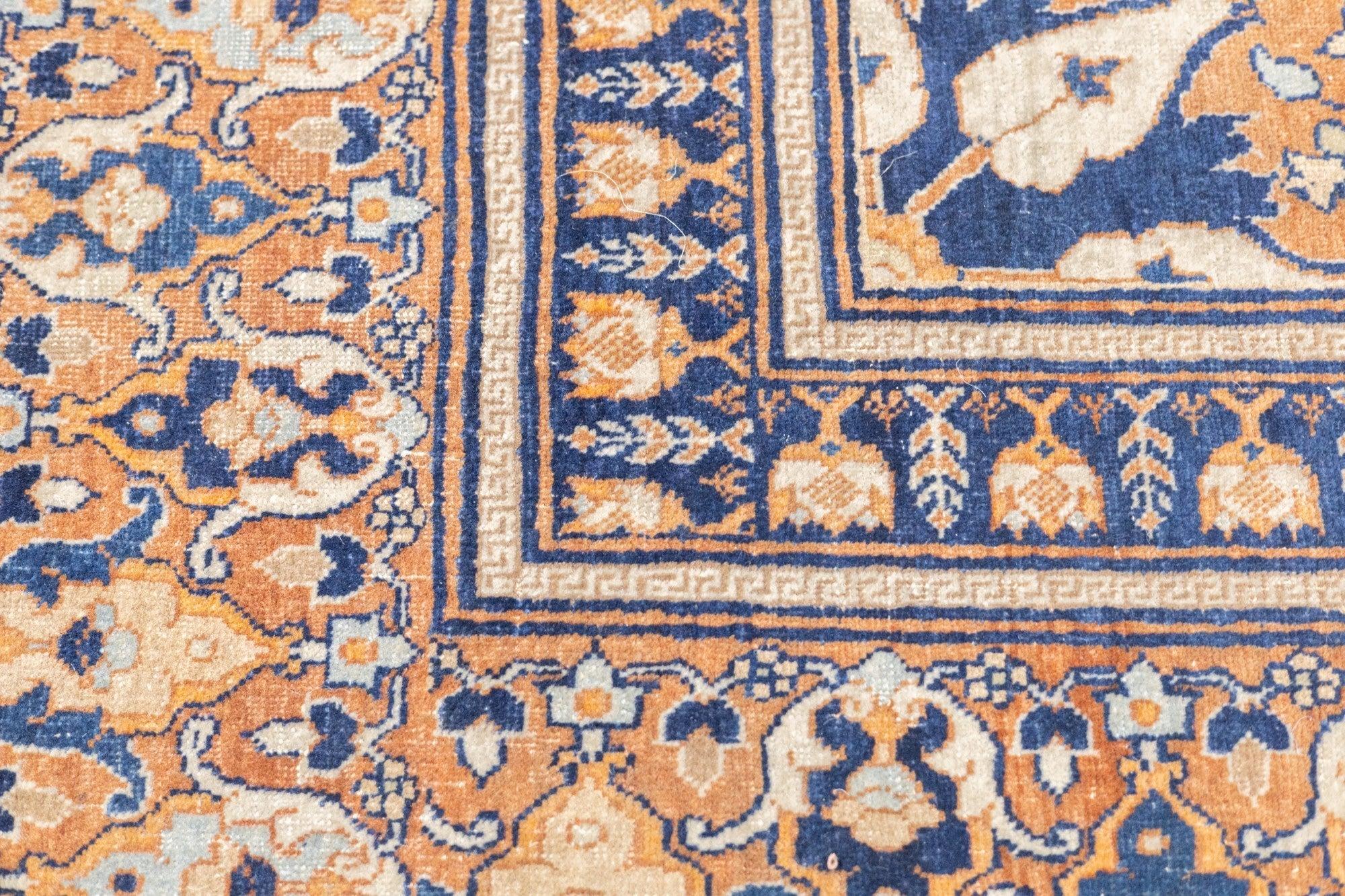 Tappeto antico Haji Jalili Tabriz 4'7'' x 6'1'' In condizioni buone in vendita a New York, NY