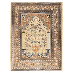 Tapis Tabriz antique Haji Jalili Tabriz 4'7'' x 6'1''