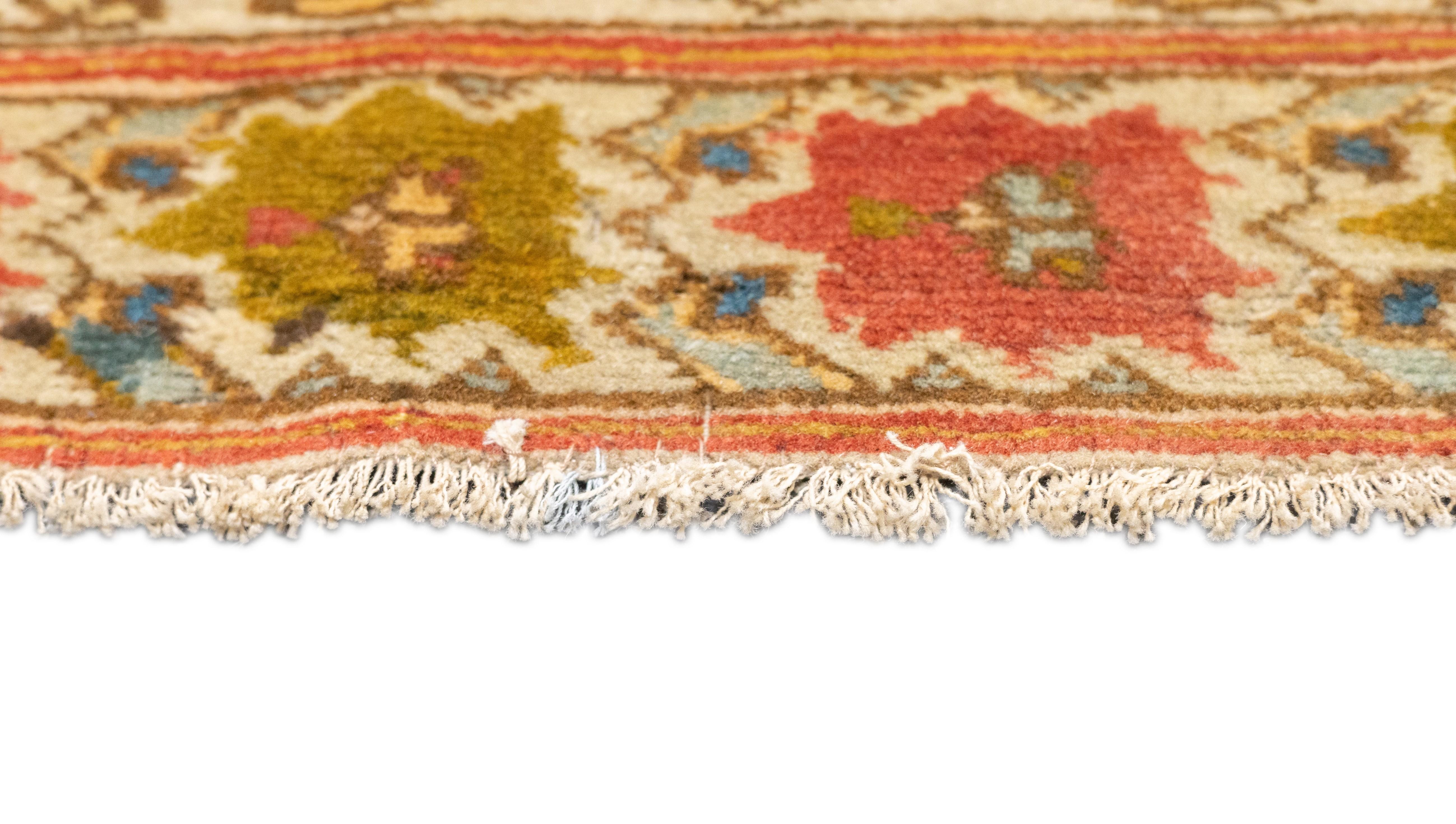 Lana Tappeto antico Haji Jalili Tabriz 4'7'' x 6'5'' in vendita