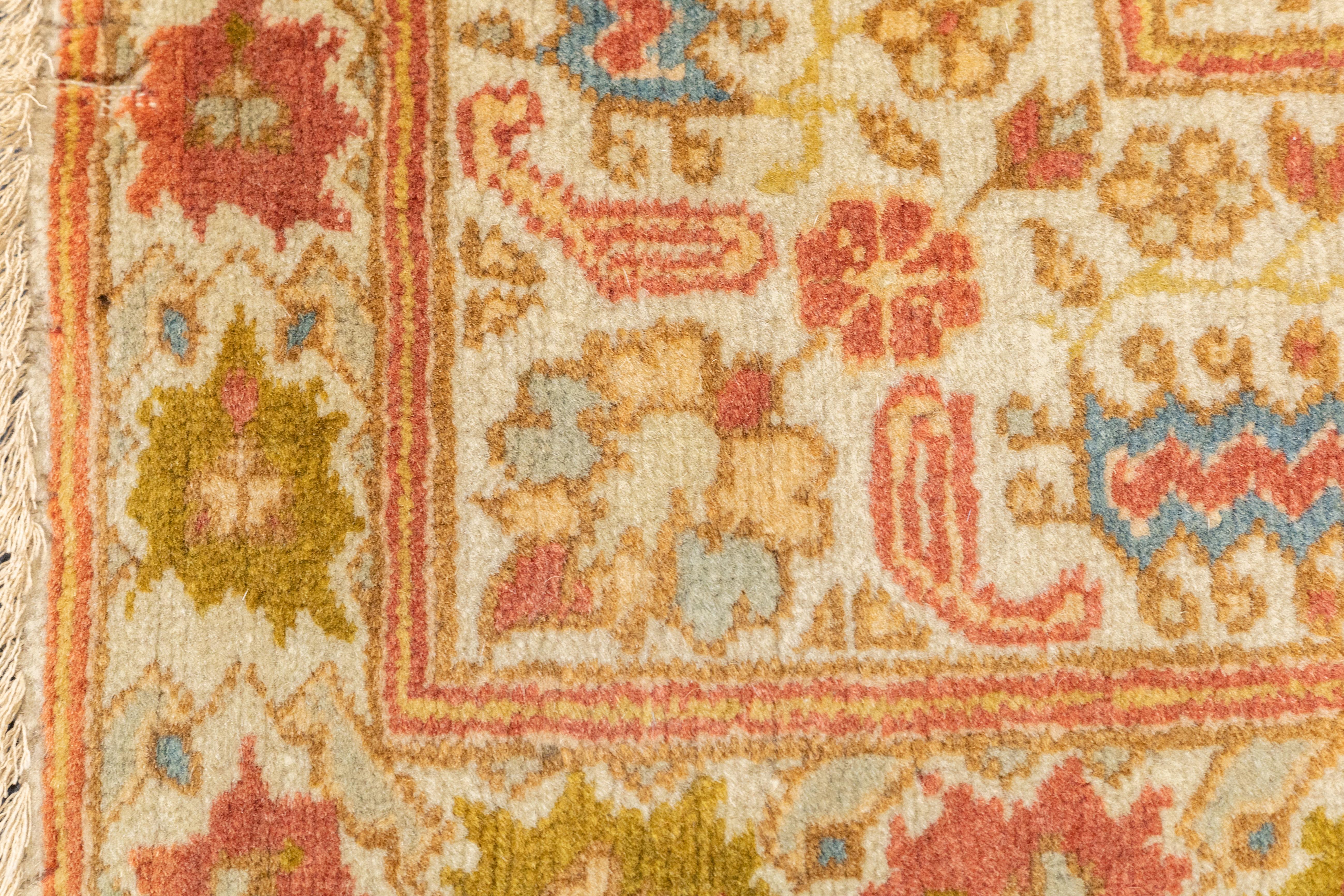 Tappeto antico Haji Jalili Tabriz 4'7'' x 6'5'' in vendita 3