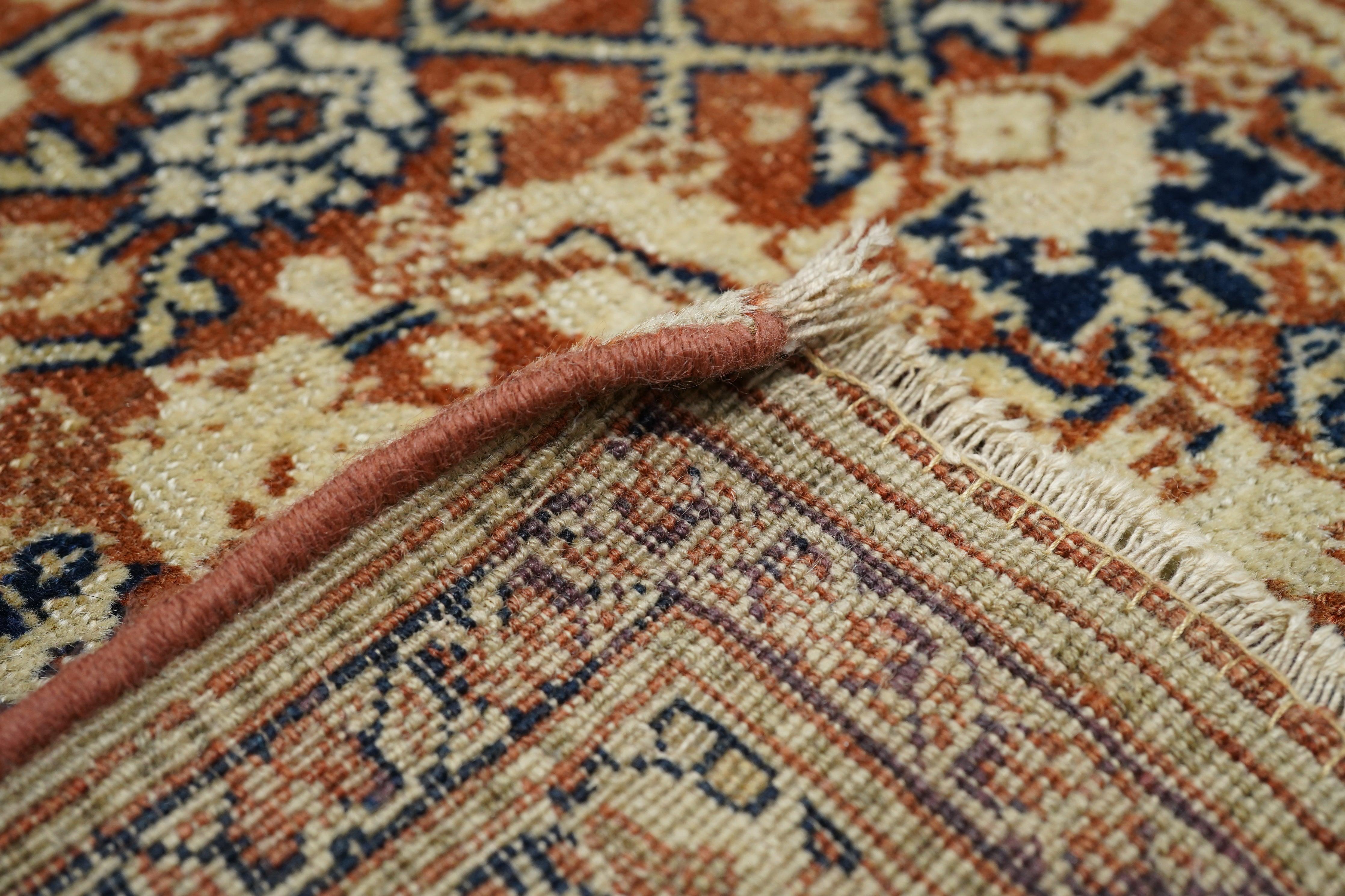 Tappeto antico Haji Jalili Tabriz 8'10'' x 11'5'' in vendita 4