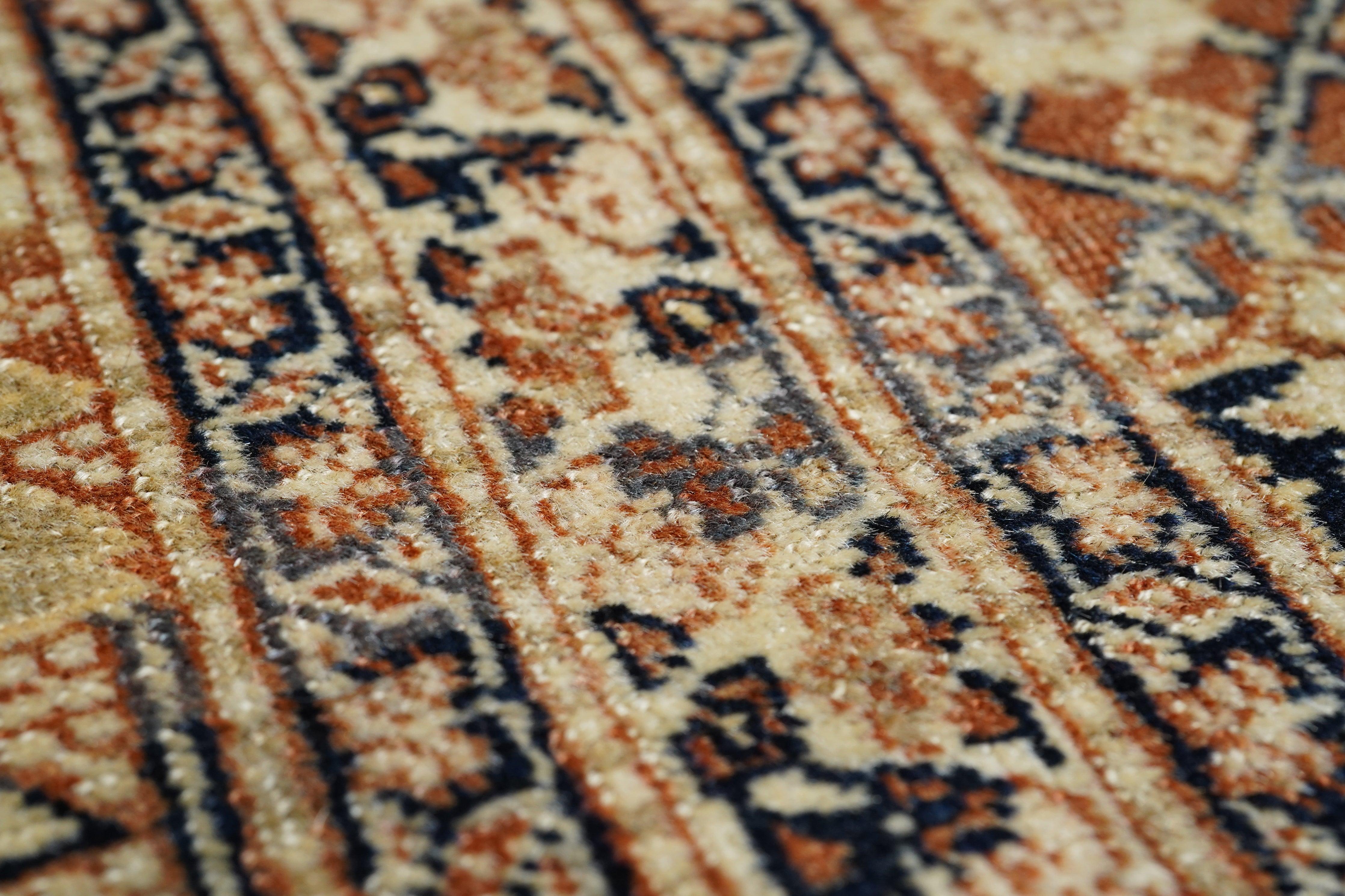 Tappeto antico Haji Jalili Tabriz 8'10'' x 11'5'' in vendita 1