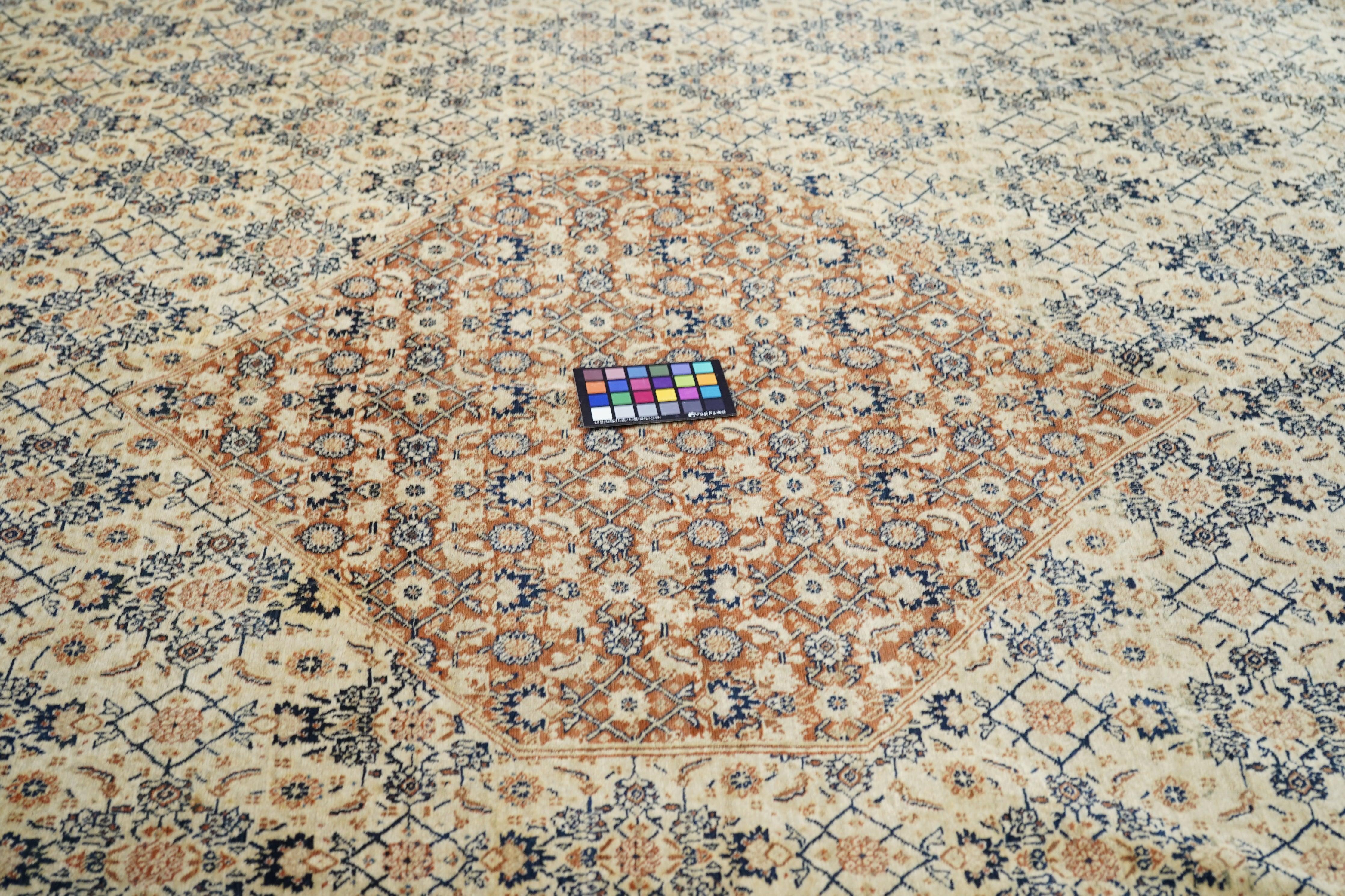 Tappeto antico Haji Jalili Tabriz 8'10'' x 11'5'' in vendita 3