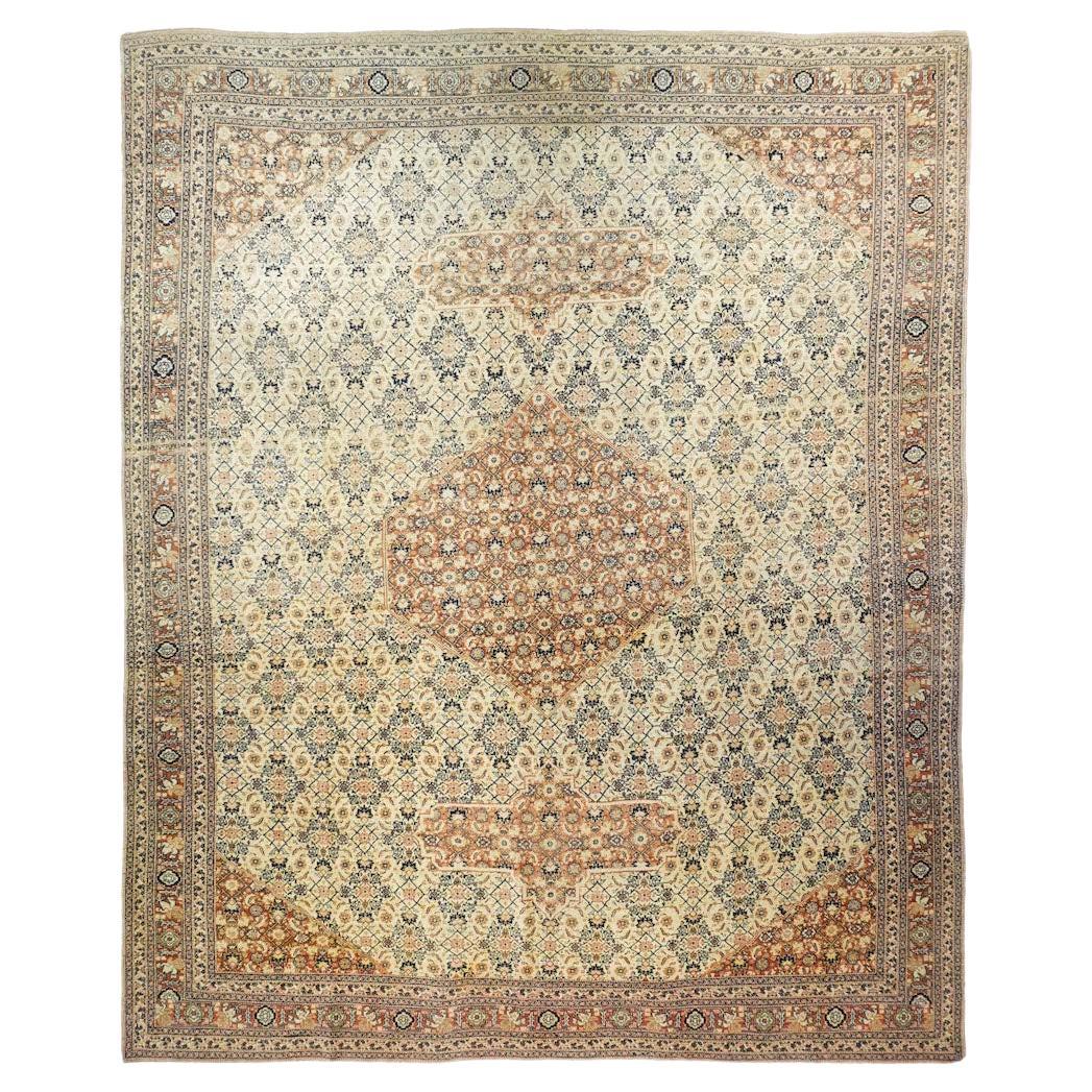 Tappeto antico Haji Jalili Tabriz 8'10'' x 11'5''