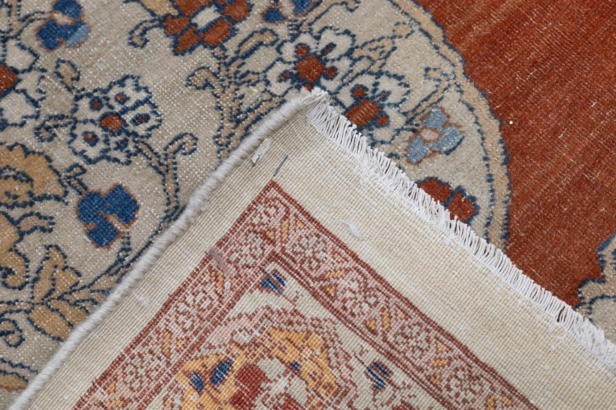 Tappeto antico Haji Jalili Tabriz 8'9'' x 12'1'' in vendita 4