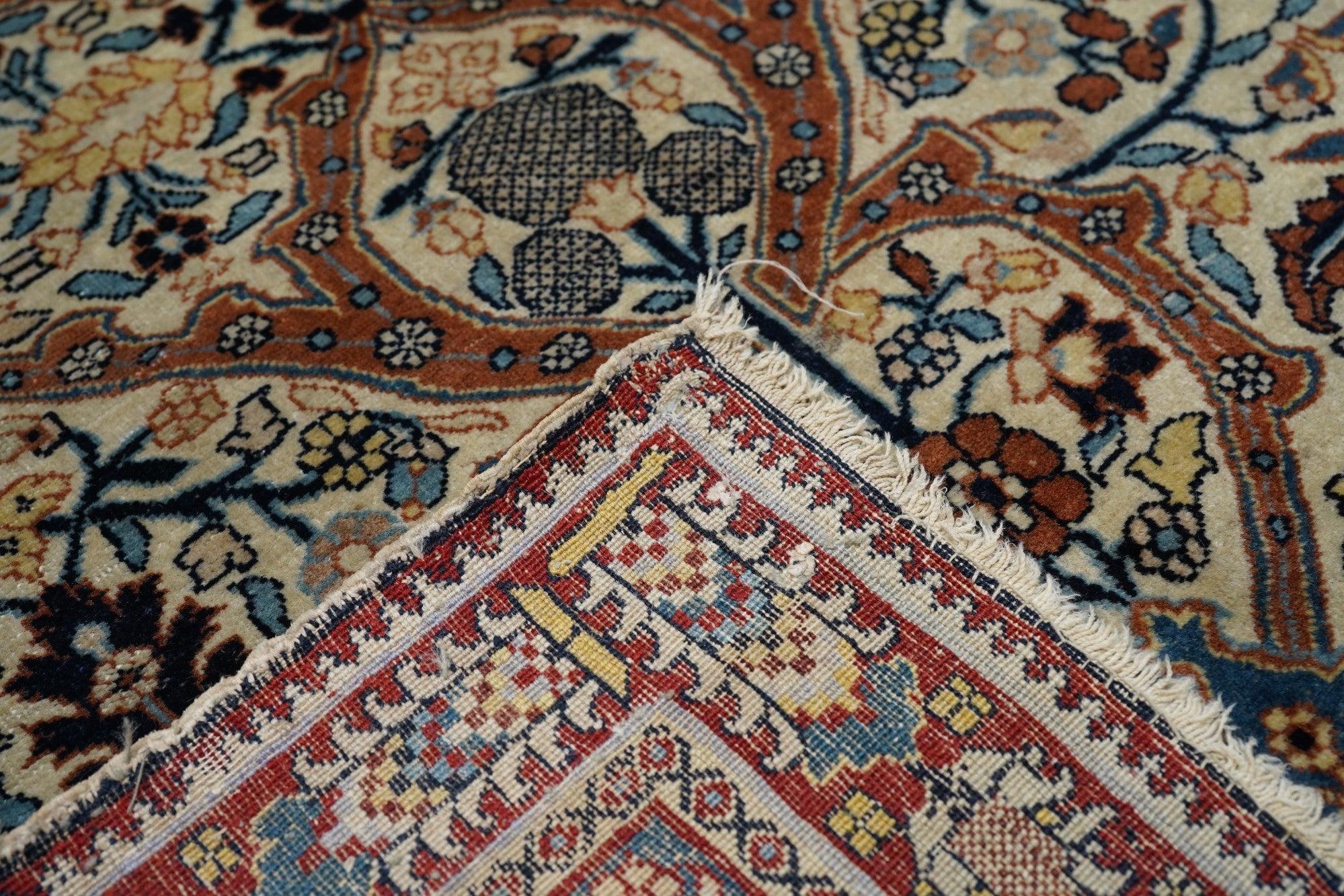 Tappeto antico Haji Jalili Tabriz 9'1'' x 12'10'' in vendita 3