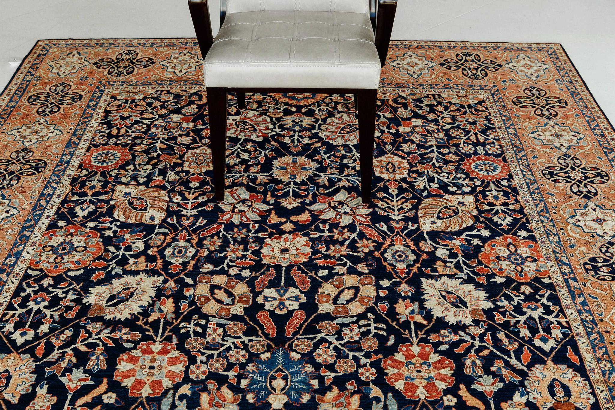 Alfombra antigua Hajijalili Revival Colección Fábula Pakistaní en venta