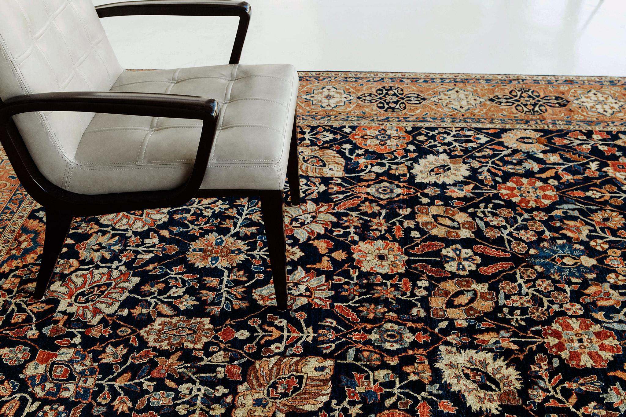Alfombra antigua Hajijalili Revival Colección Fábula en venta 2