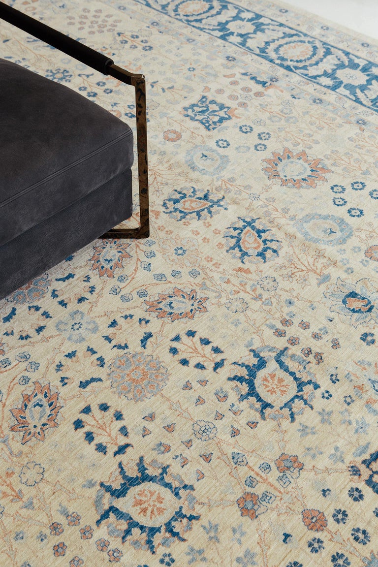 Antique Hajijalili Revival Rug Fable Collection, Price? For Sale at 1stDibs