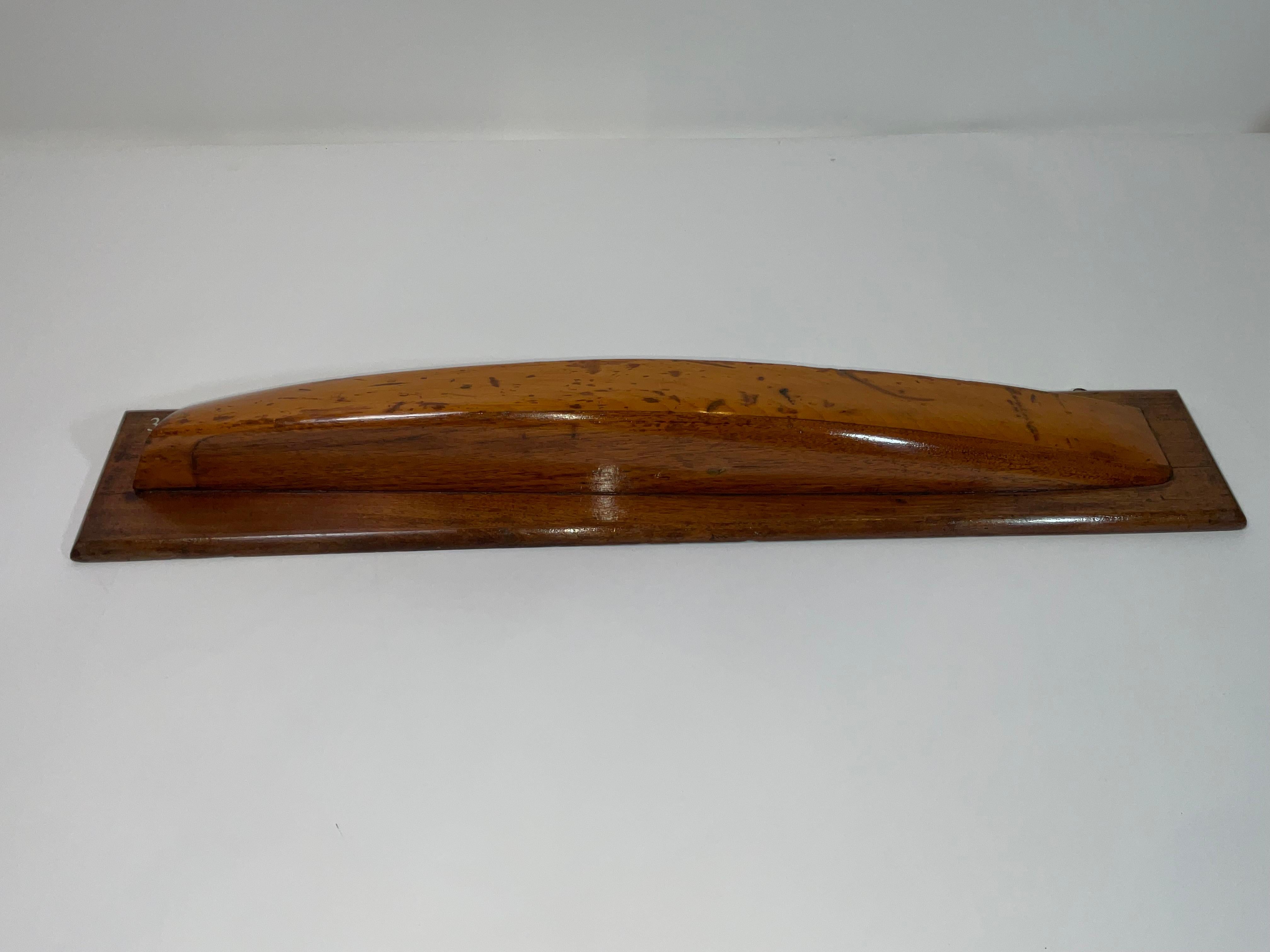 Antique Half Hull Model of the Motor Launch Flora Jane en vente 2