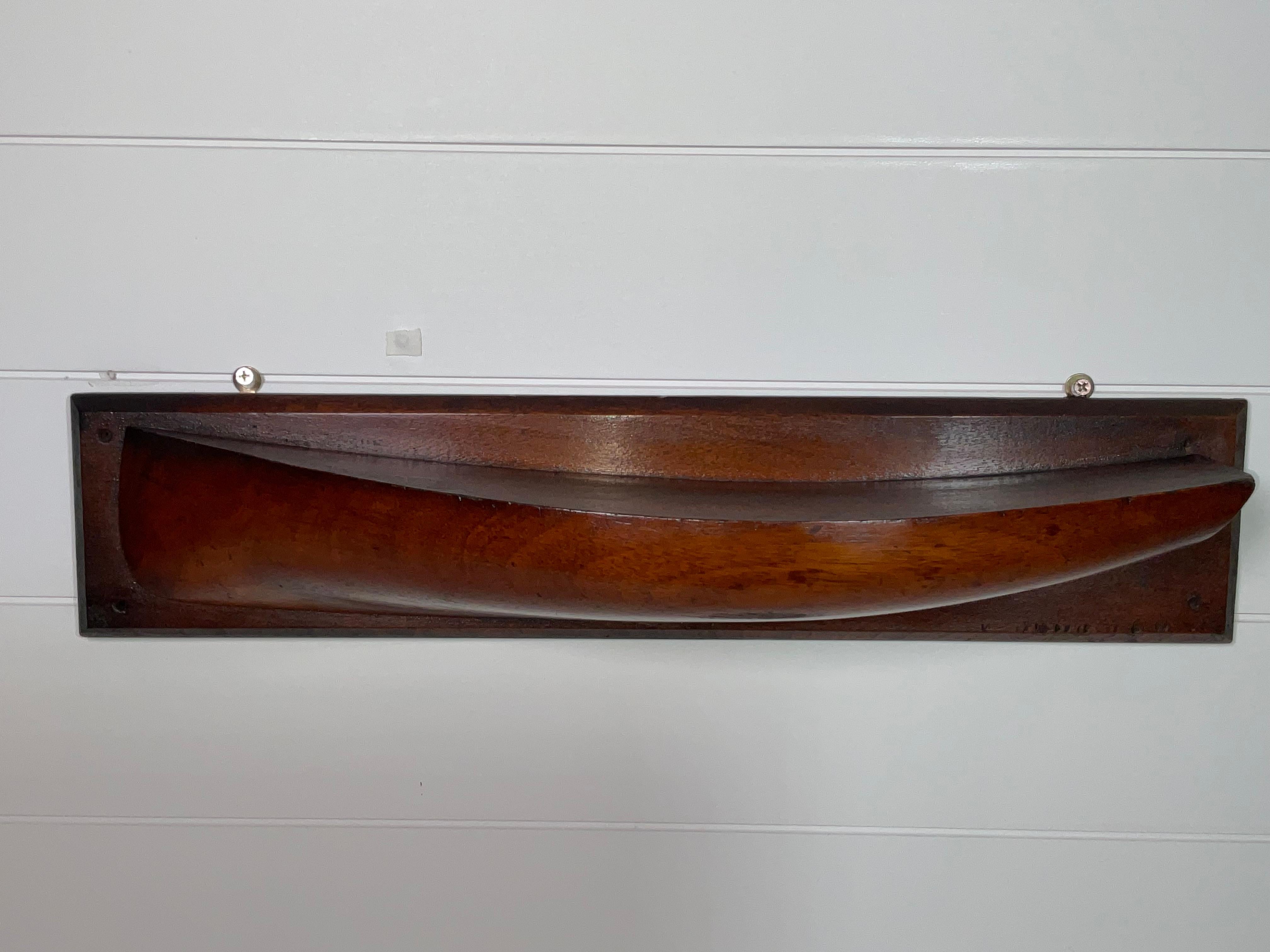 Antique Half Model of a Cape Cod Catboat en vente 6