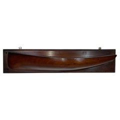 Antique Half Model of a Cape Cod Catboat