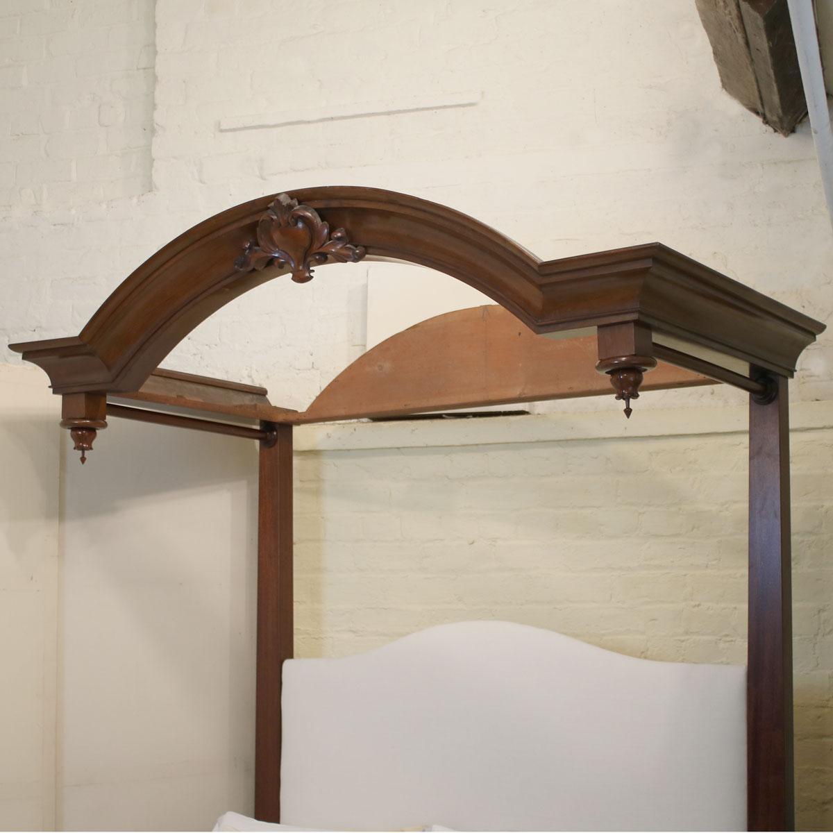 half canopy bed