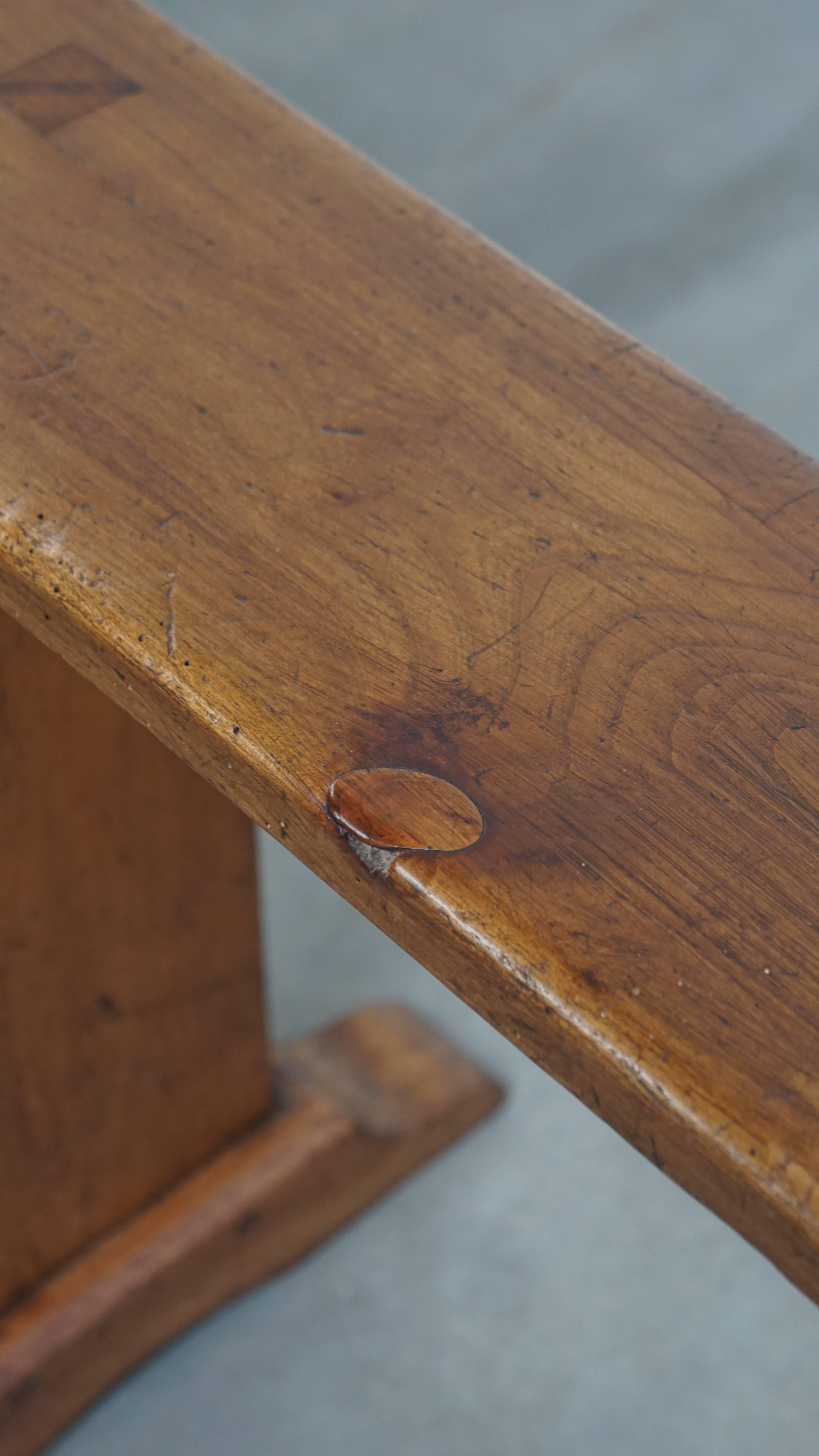 Antique Hall Bench / Dining Bench For Sale 3