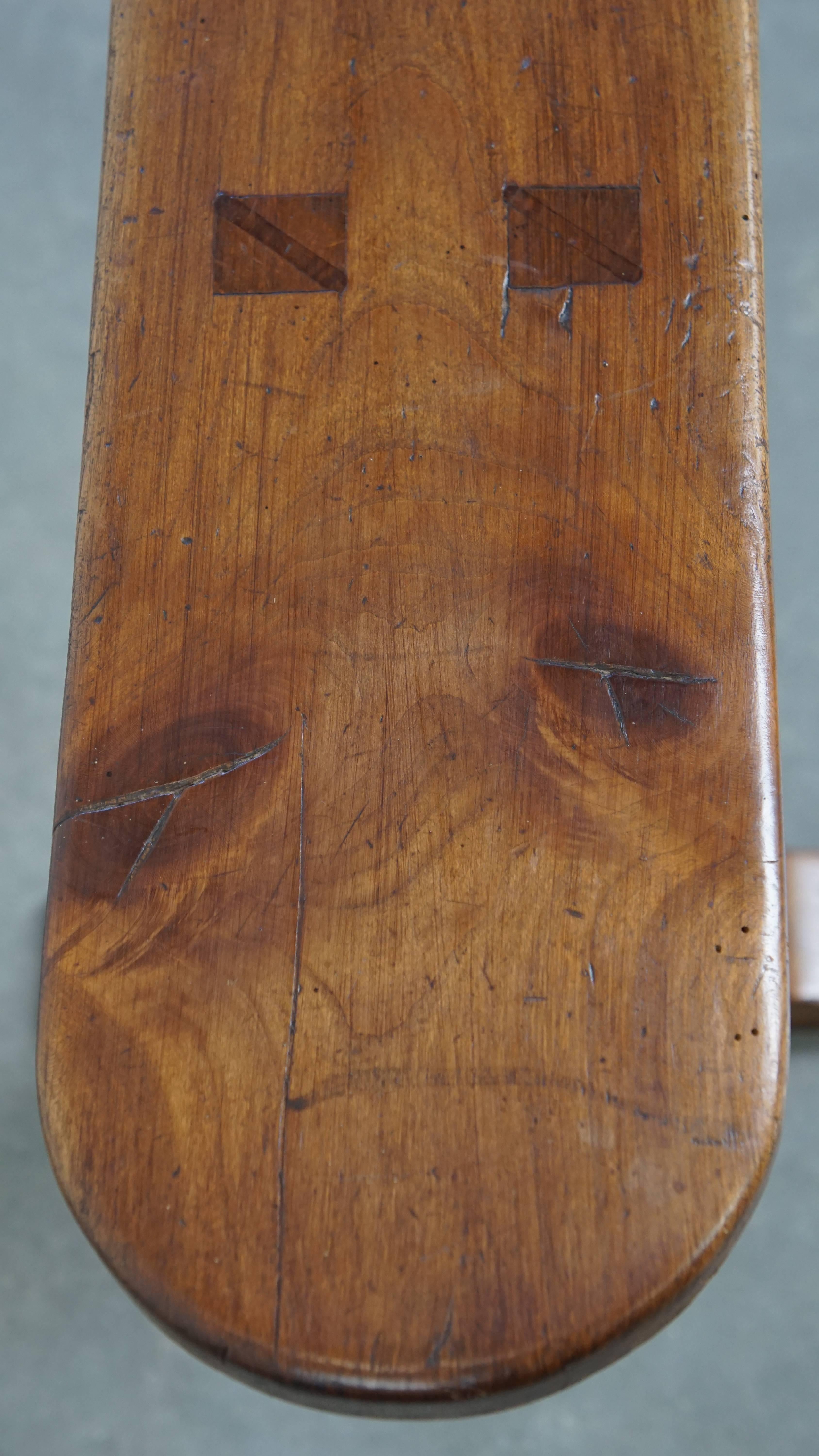 Antique Hall Bench / Dining Bench For Sale 4