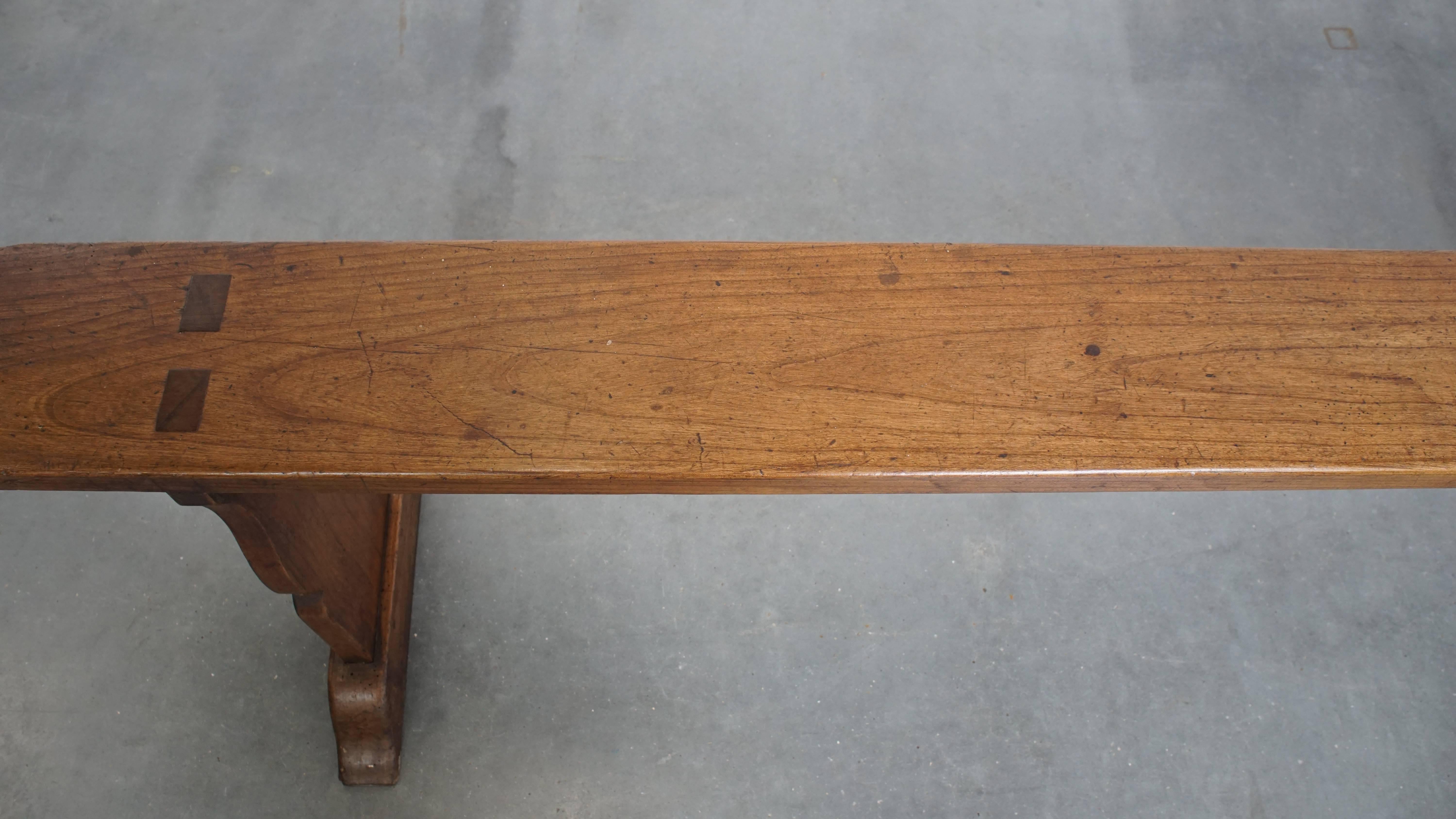 XIXe siècle Antique Hall Bench / Dining Bench en vente