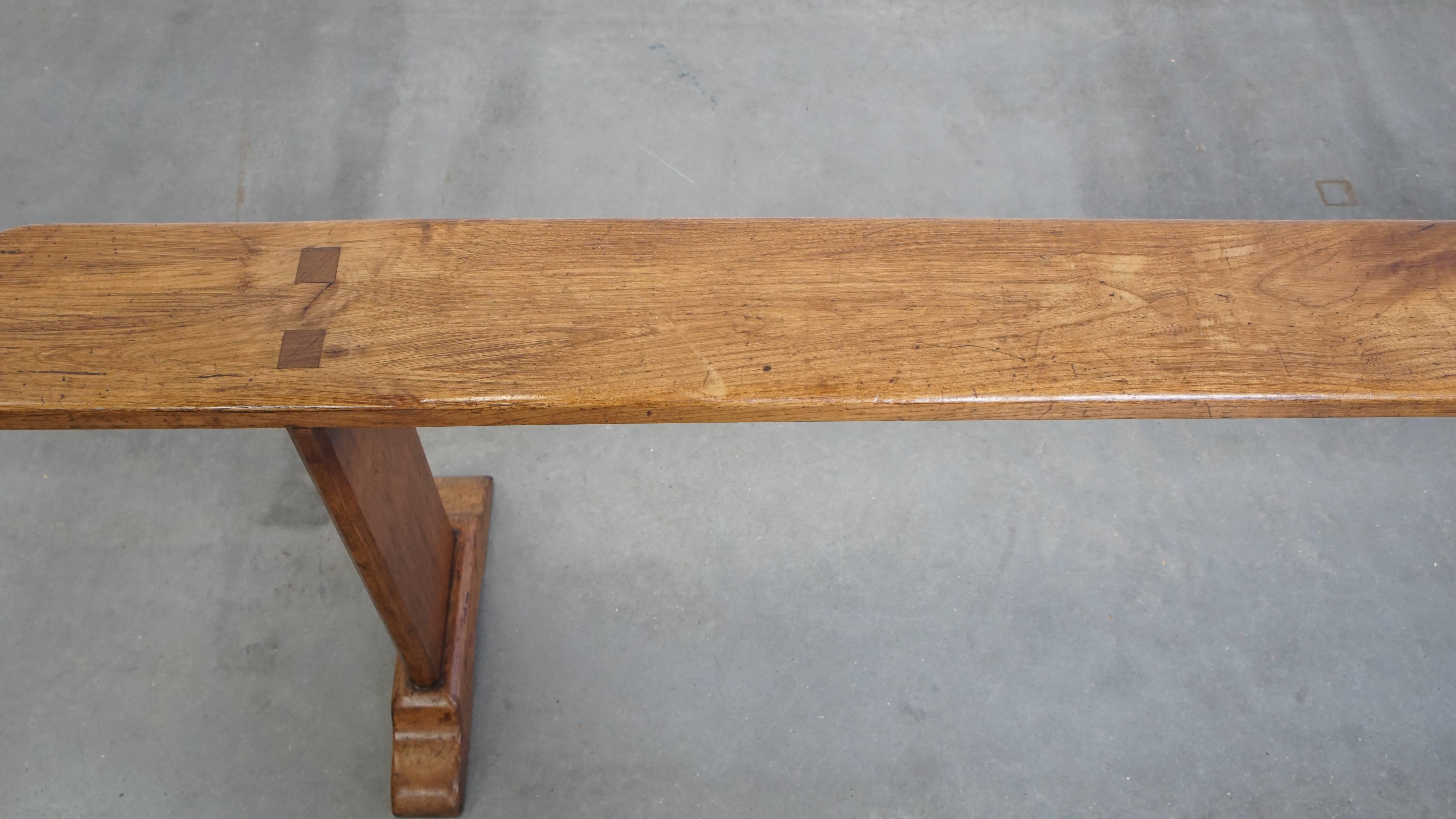 19th Century Antique Hall Bench / Dining Bench For Sale