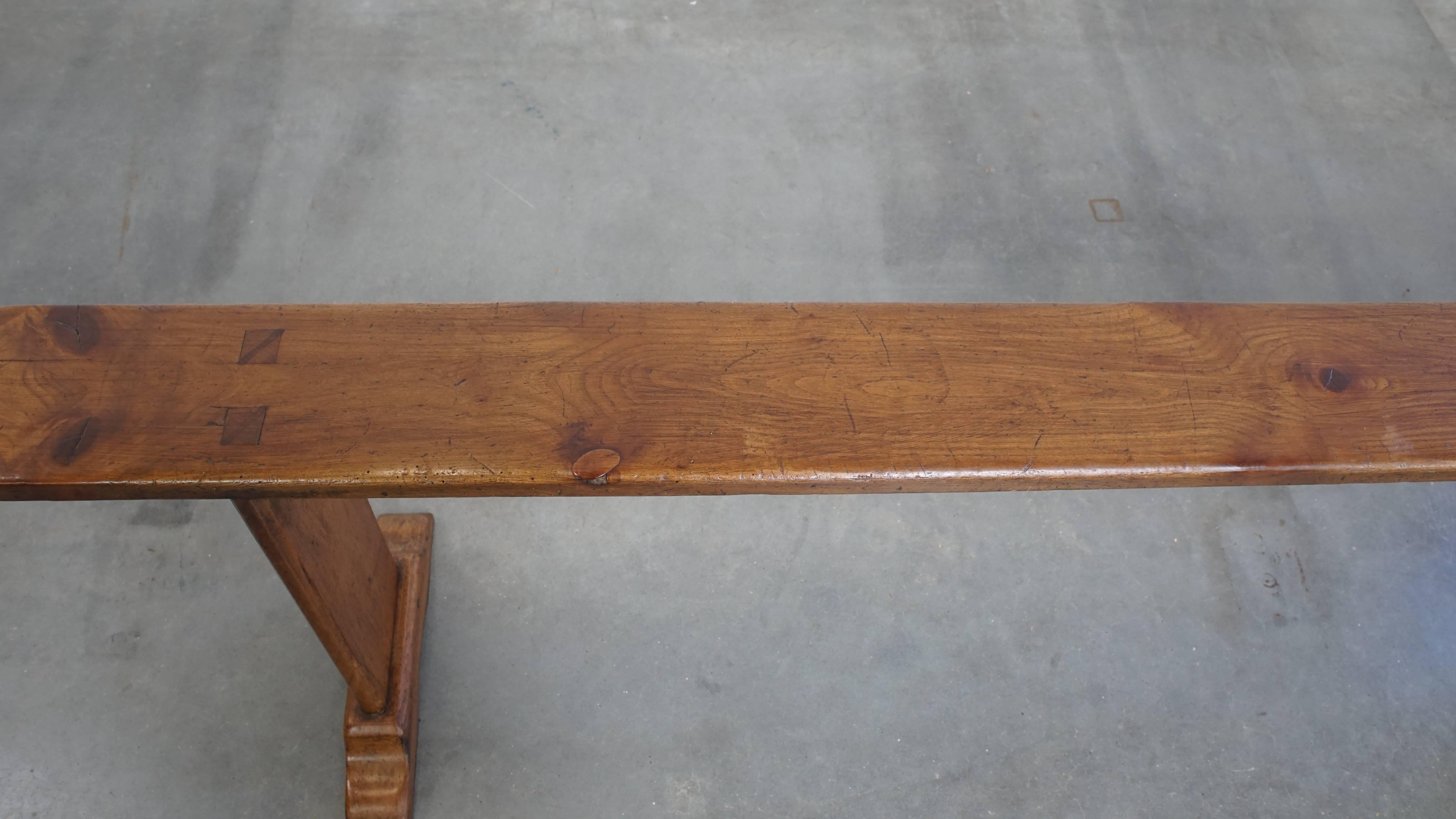 19th Century Antique Hall Bench / Dining Bench For Sale