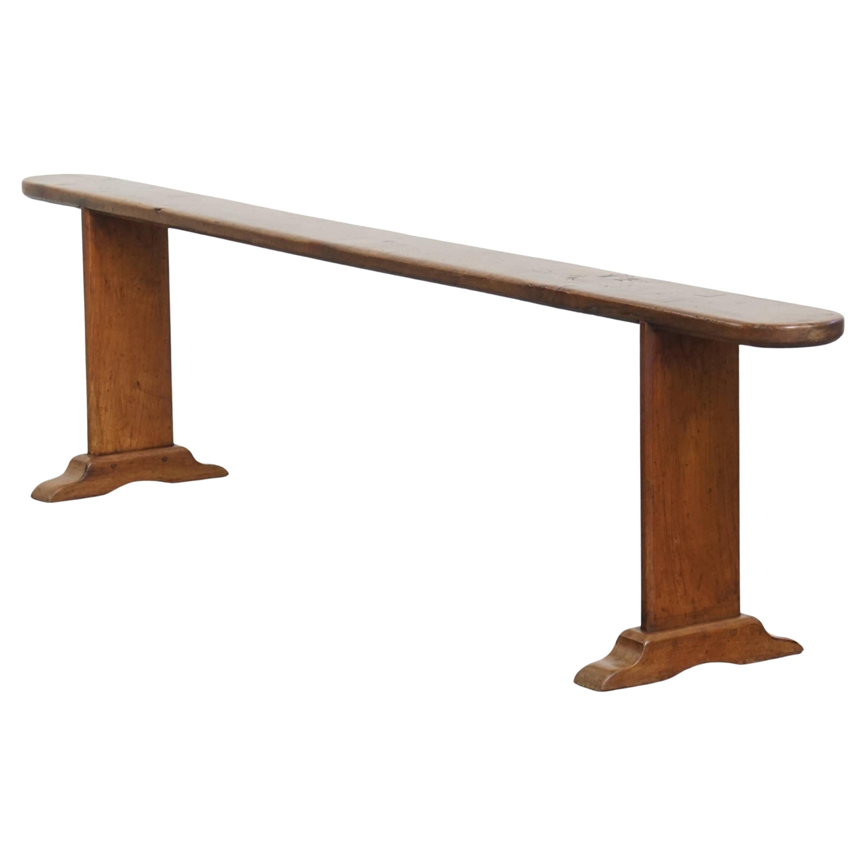Antique Hall Bench / Dining Bench For Sale