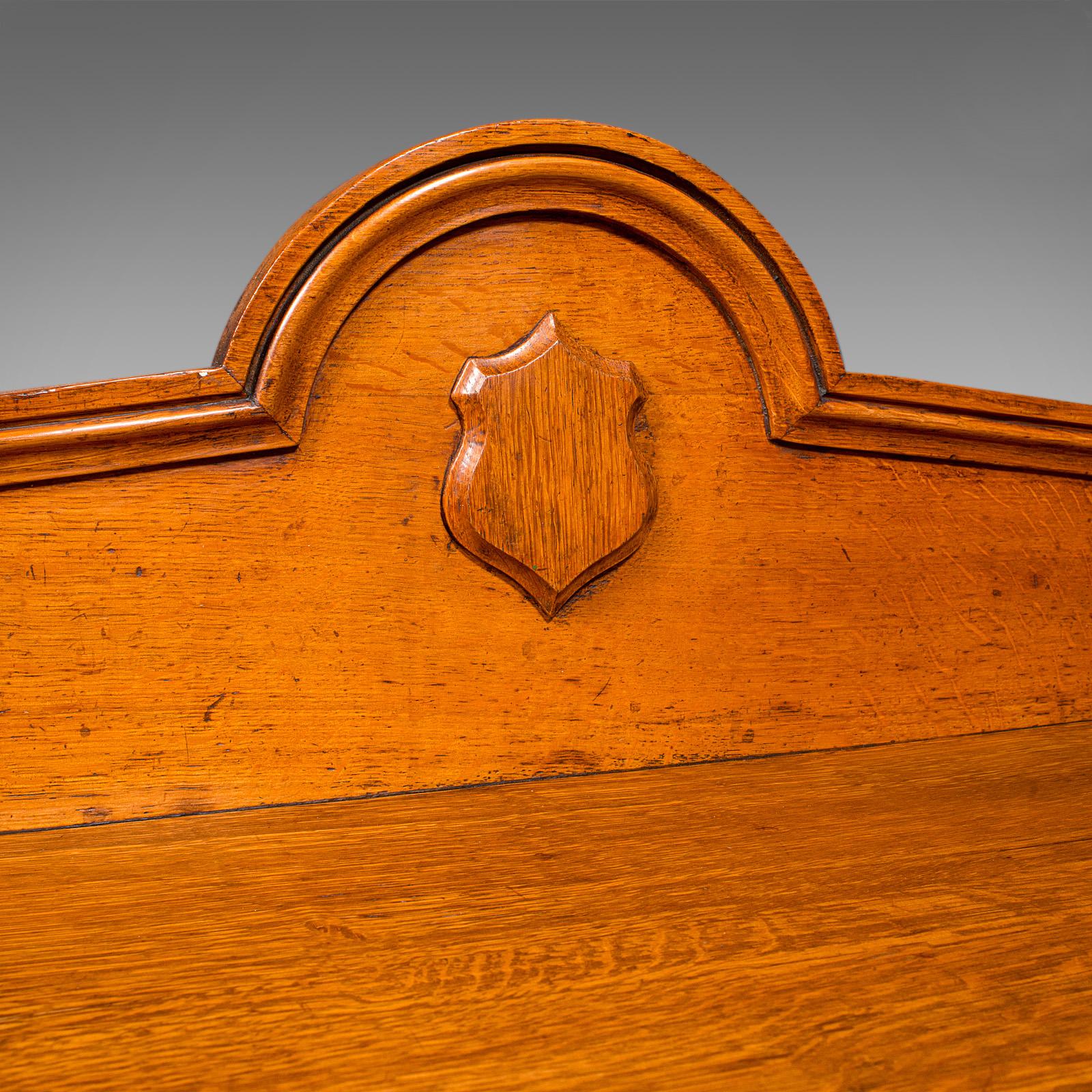 Antique Hall Side Table, Early Victorian, Scottish, Golden Oak, Console, C.1850 For Sale 6
