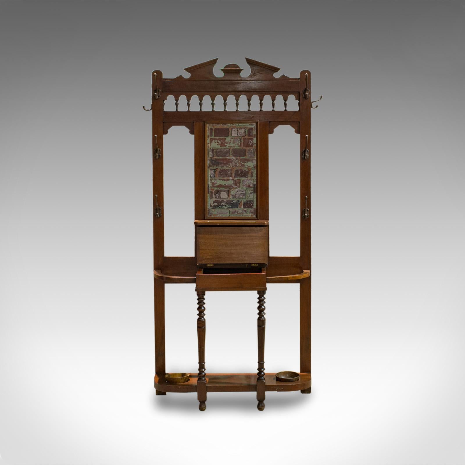 antique hat stand