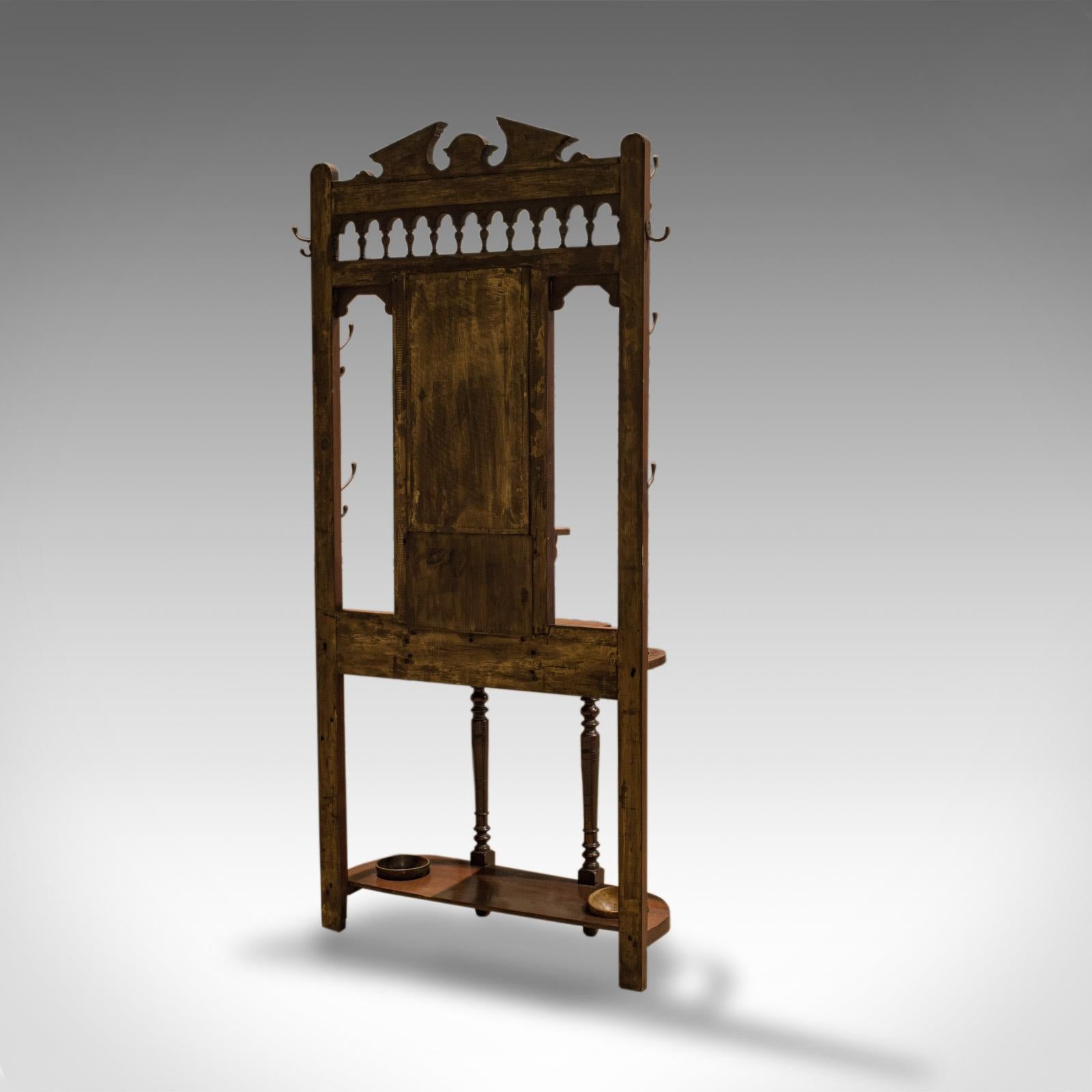 old fashioned hat stand