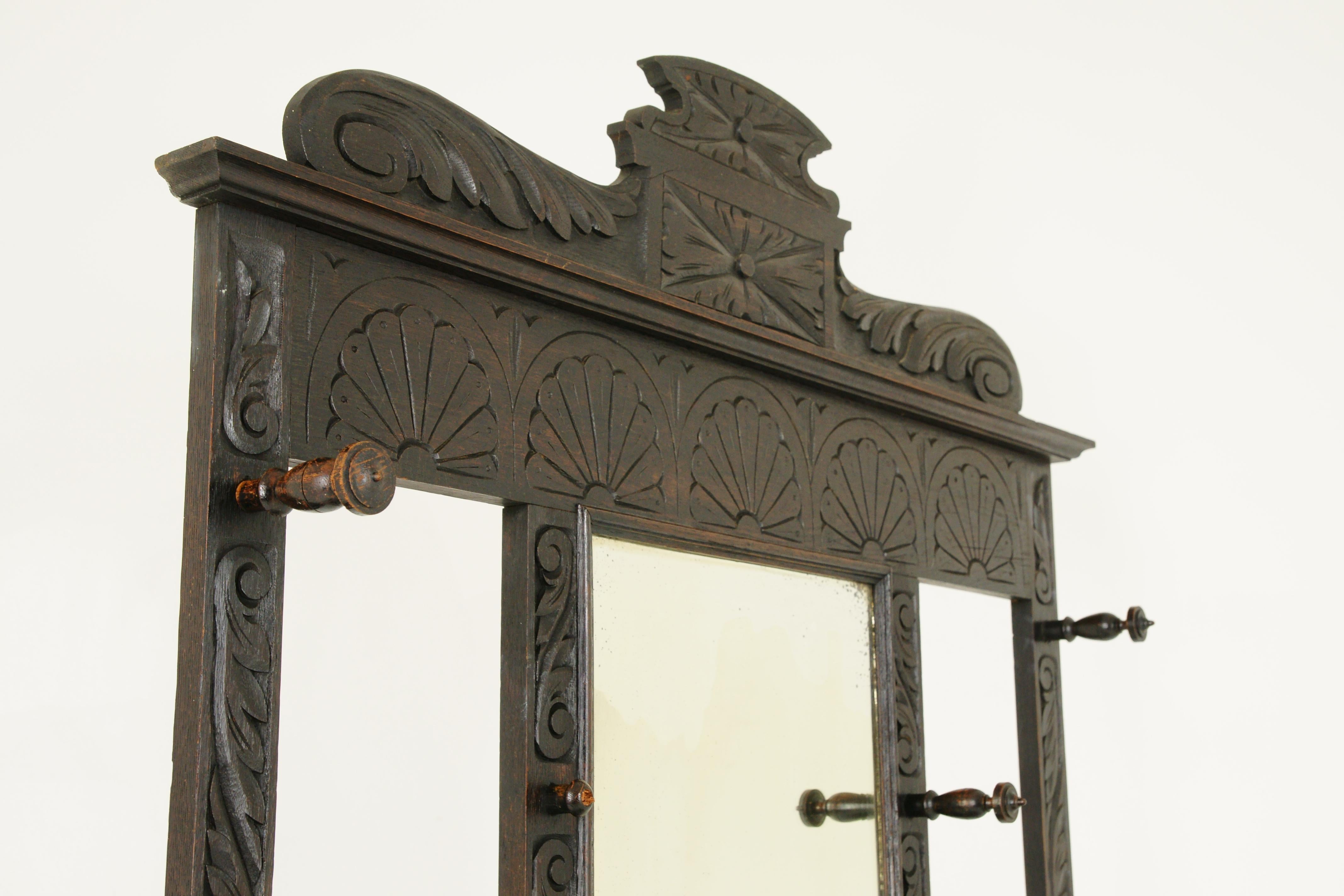 antique coat rack