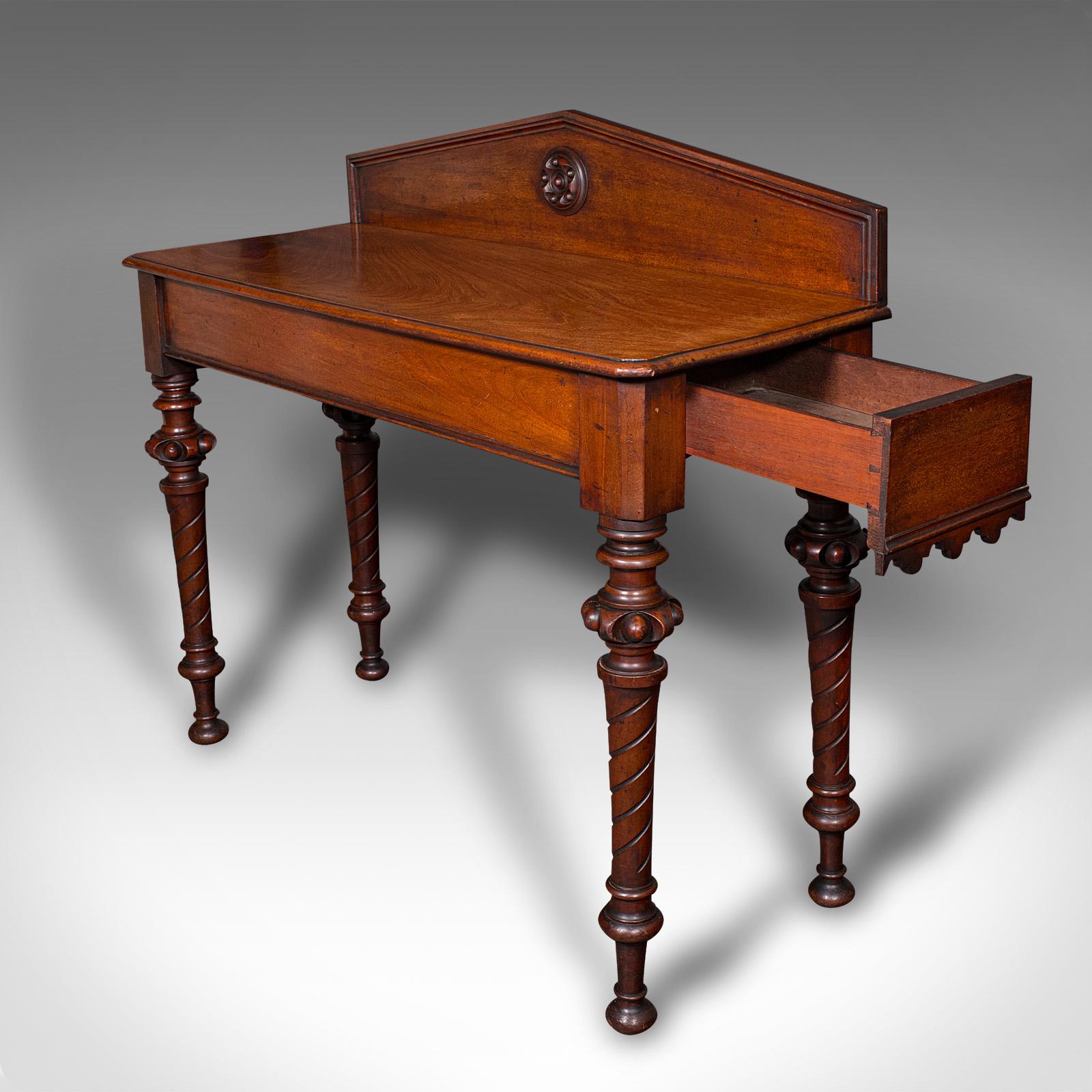 British Antique Hall Table, Scottish, Console, Side, Buffet Server, William IV, C.1835 For Sale