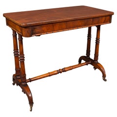 Antiker Flurbeistelltisch, Englisch, Portico, Schreibtisch, Regency, CIRCA 1820