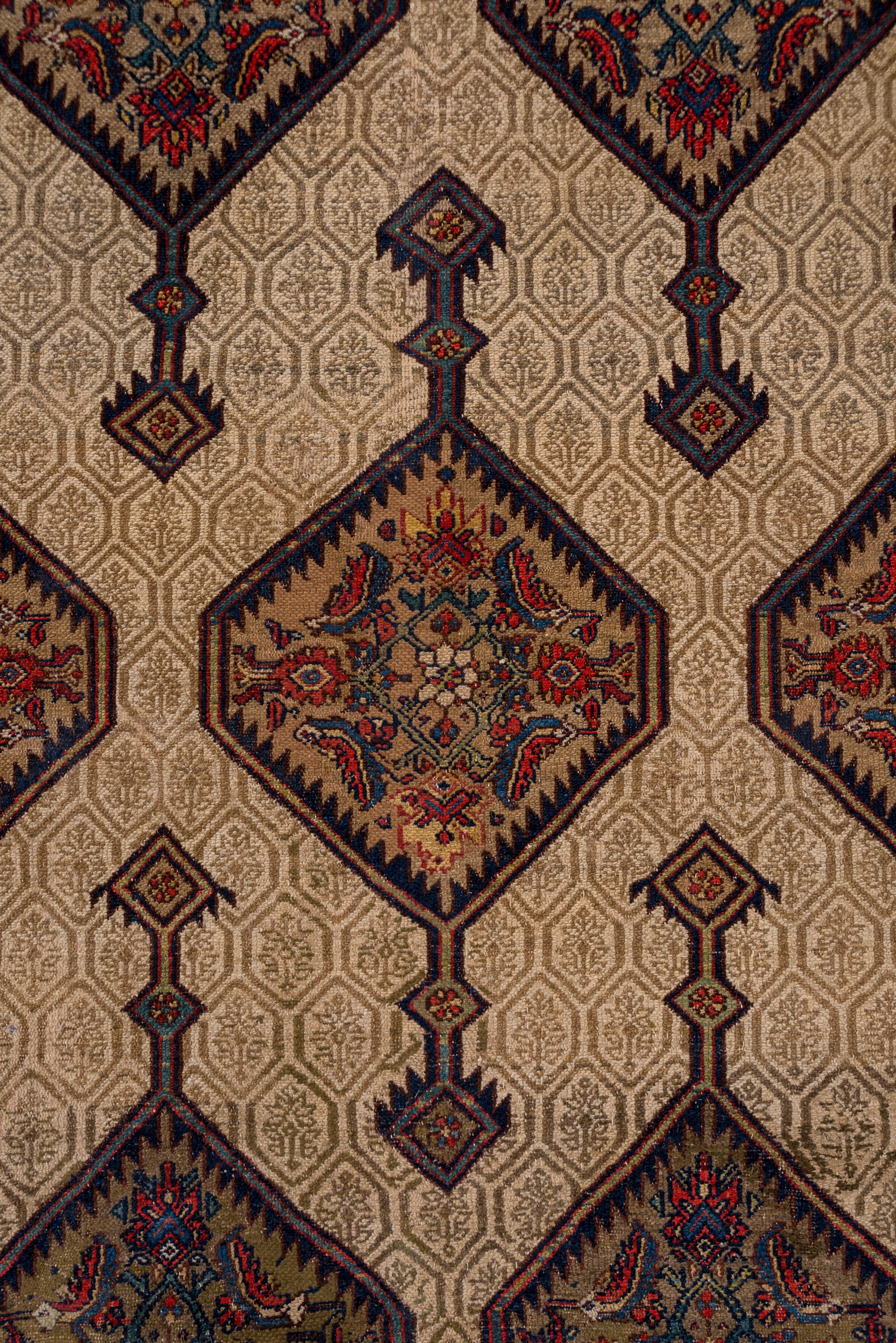 Unknown Antique Hamadan Oriental Carpet, West Persian Village For Sale