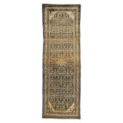 Tapis persan ancien Hamadan, 03'09 x 11'05