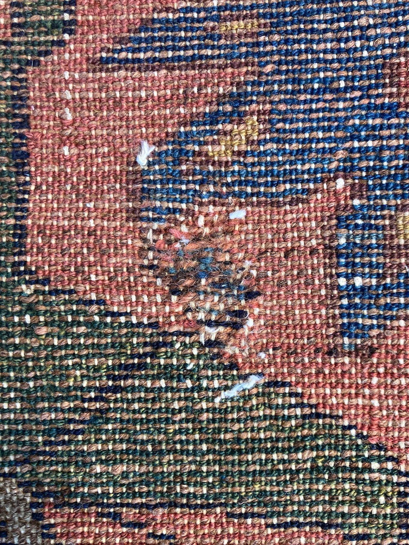 Antiker Hamadan-Teppich 1,74 m x 1,30 m, antik im Angebot 9