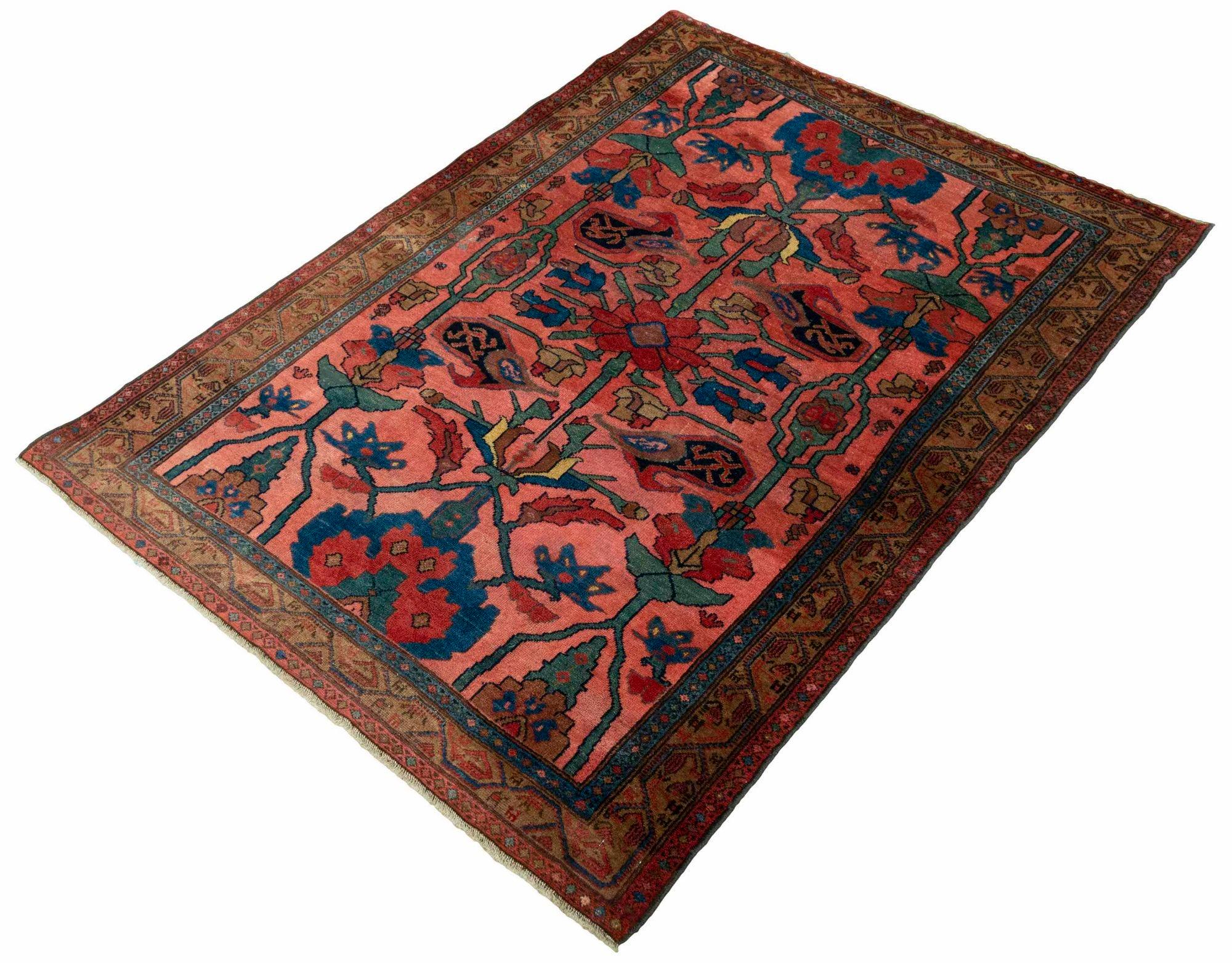 Antiker Hamadan-Teppich 1,74 m x 1,30 m, antik im Zustand „Gut“ im Angebot in St. Albans, GB