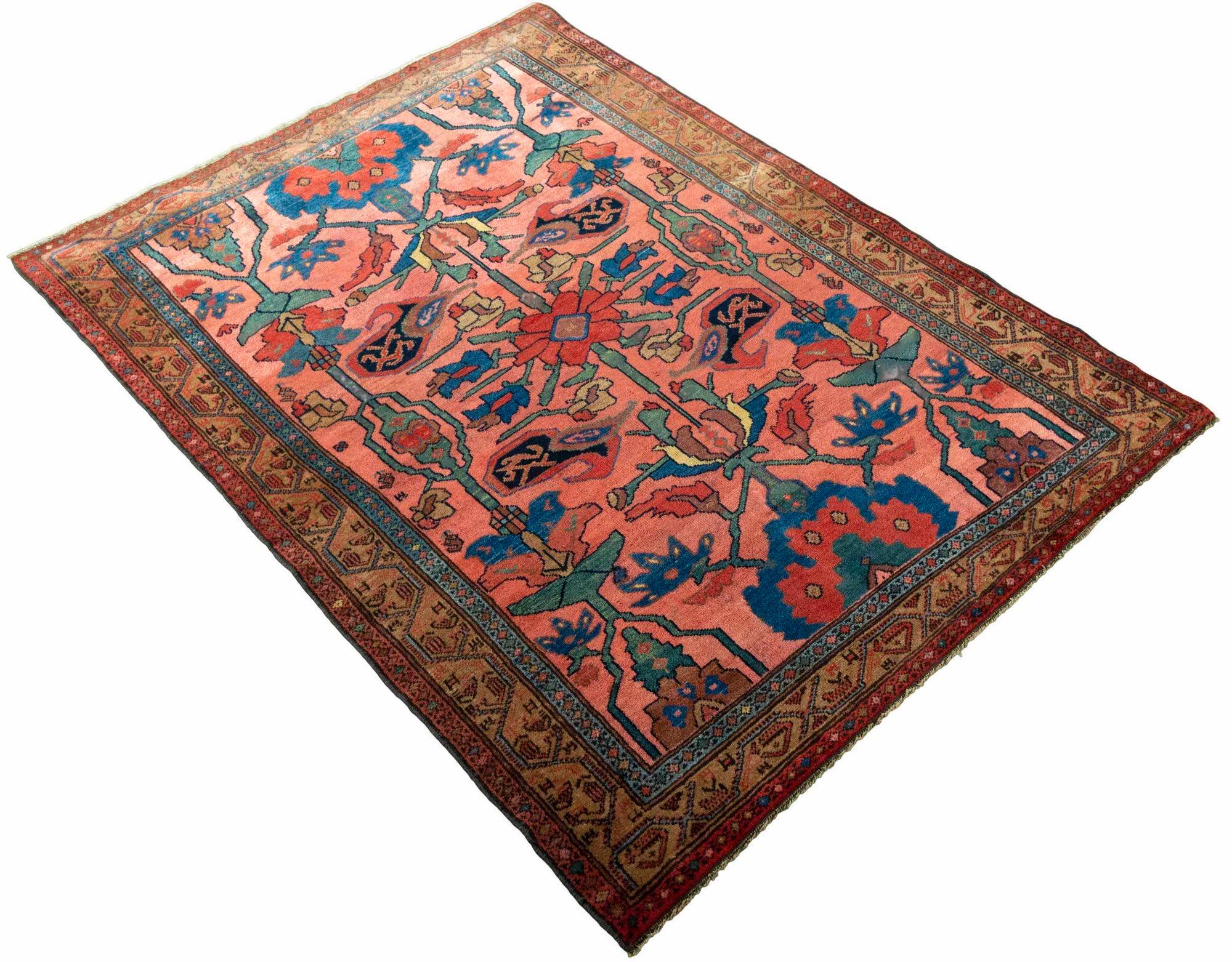 Early 20th Century Antique Hamadan Rug For Sale
