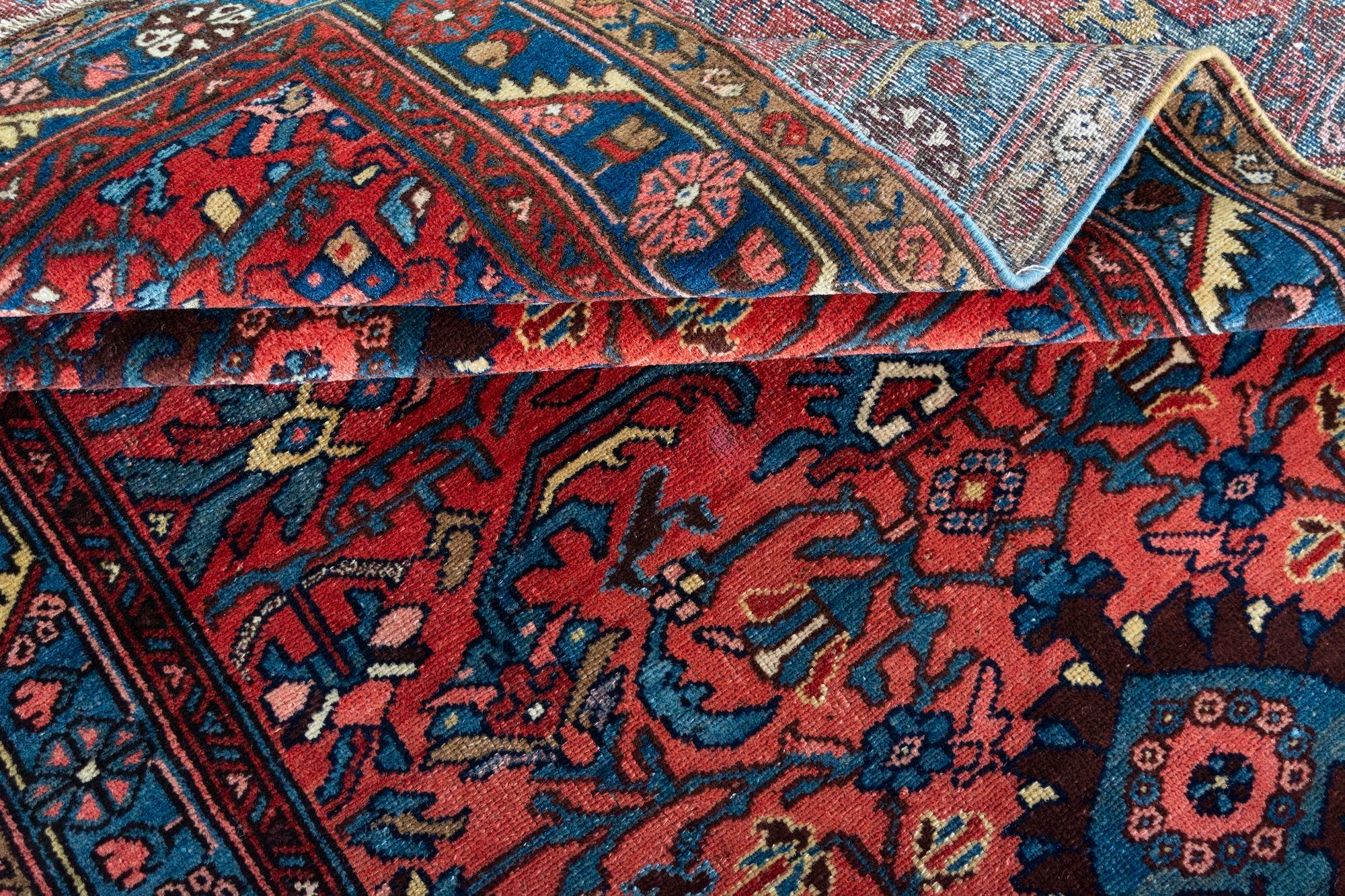 Antique Hamadan Rug For Sale 5