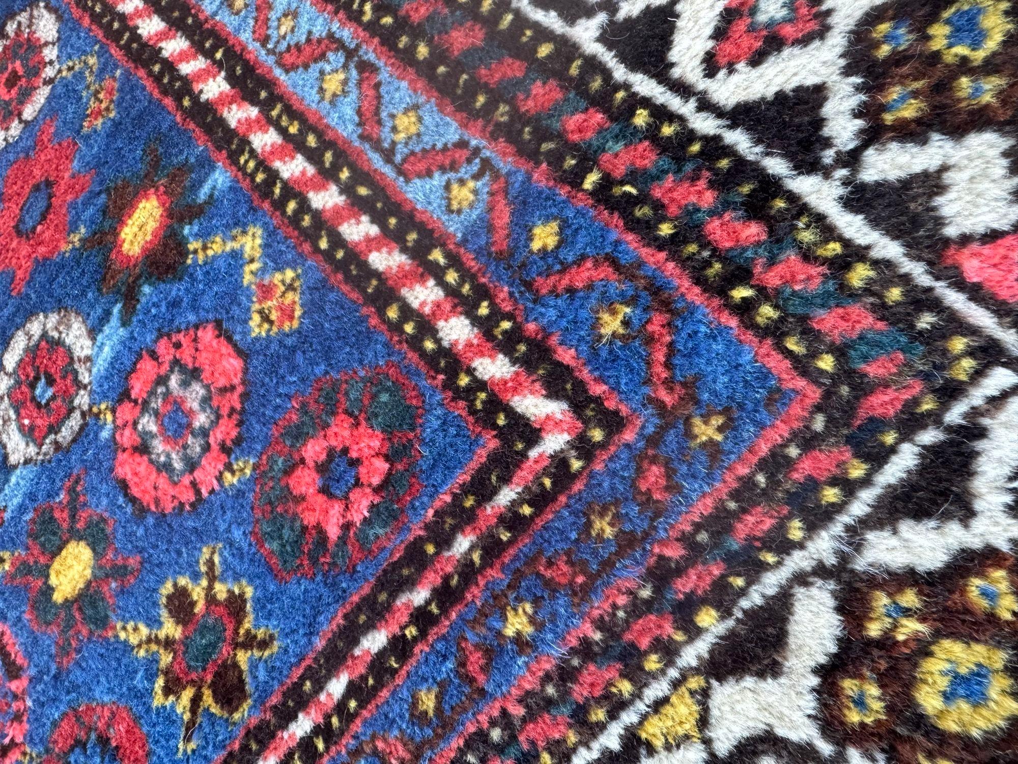 Antiker Hamadan-Teppich 1,96 m x 1,30 m im Angebot 5