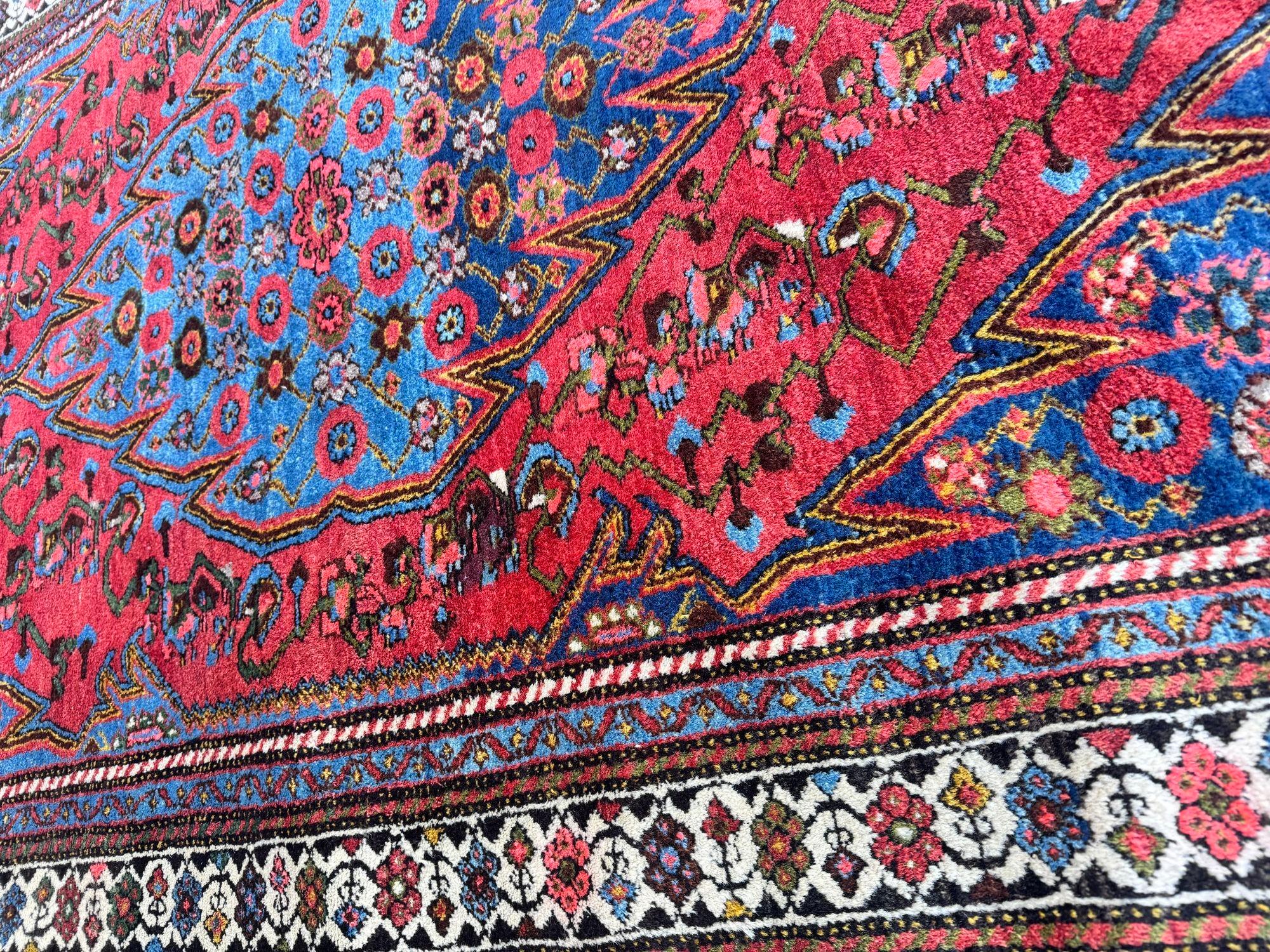 Antiker Hamadan-Teppich 1,96 m x 1,30 m im Angebot 9