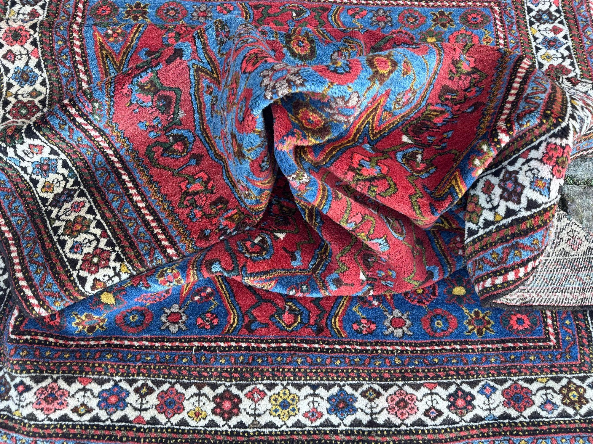 Antiker Hamadan-Teppich 1,96 m x 1,30 m im Angebot 12