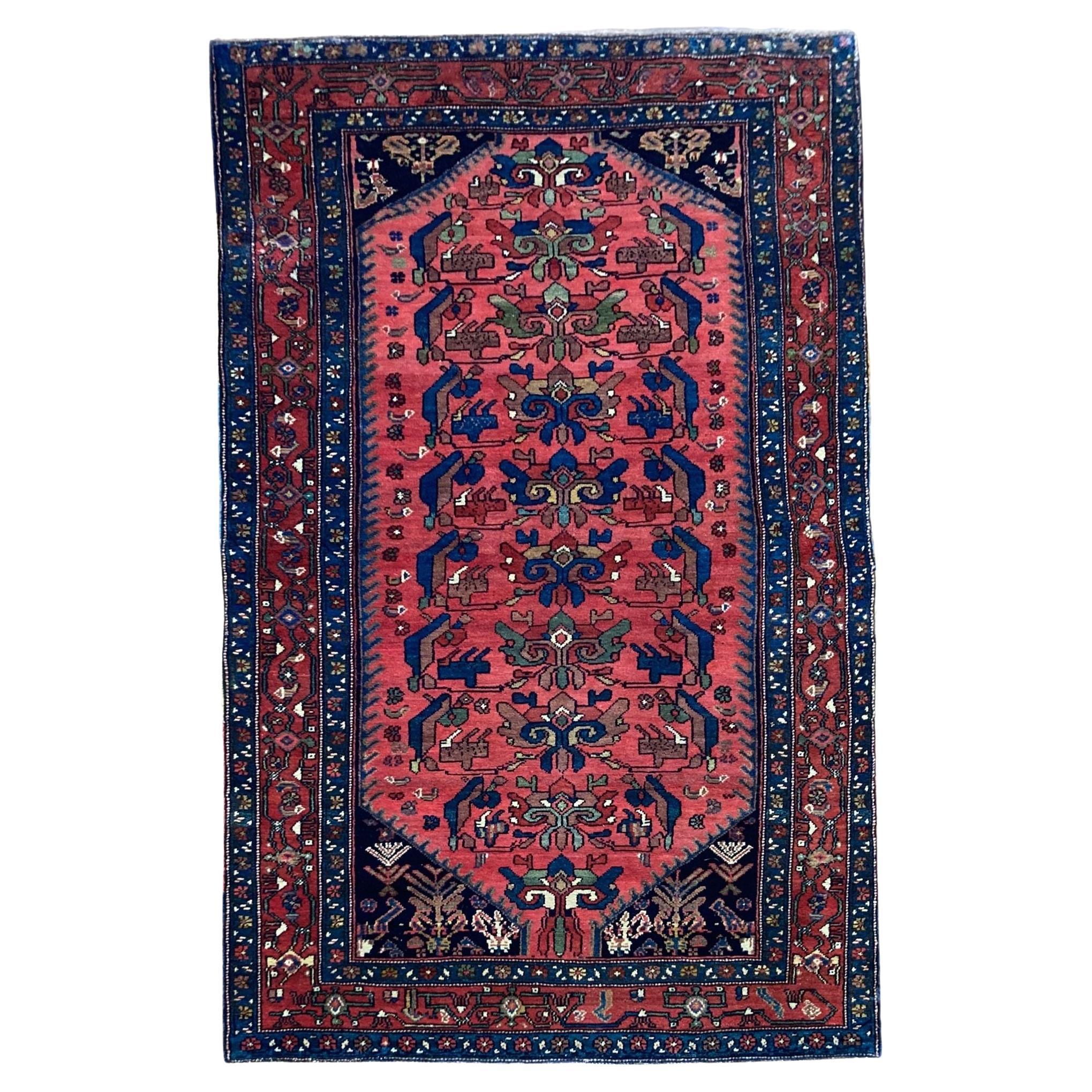 Antique Hamadan Rug 1.97m x 1.22m