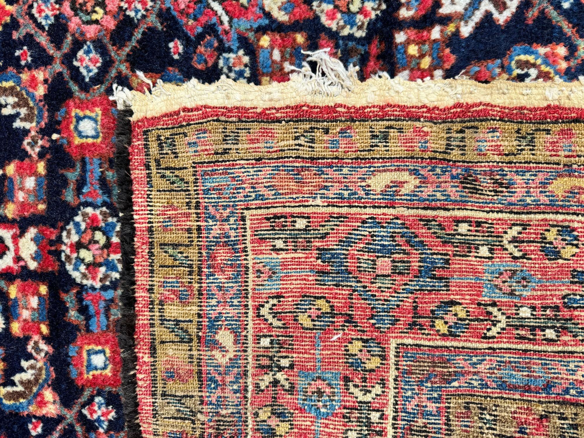 Tapis Hamadan antique 1,98 m x 1,44 m en vente 13