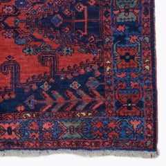 Antique Hamadan Rug - Late 19th Century