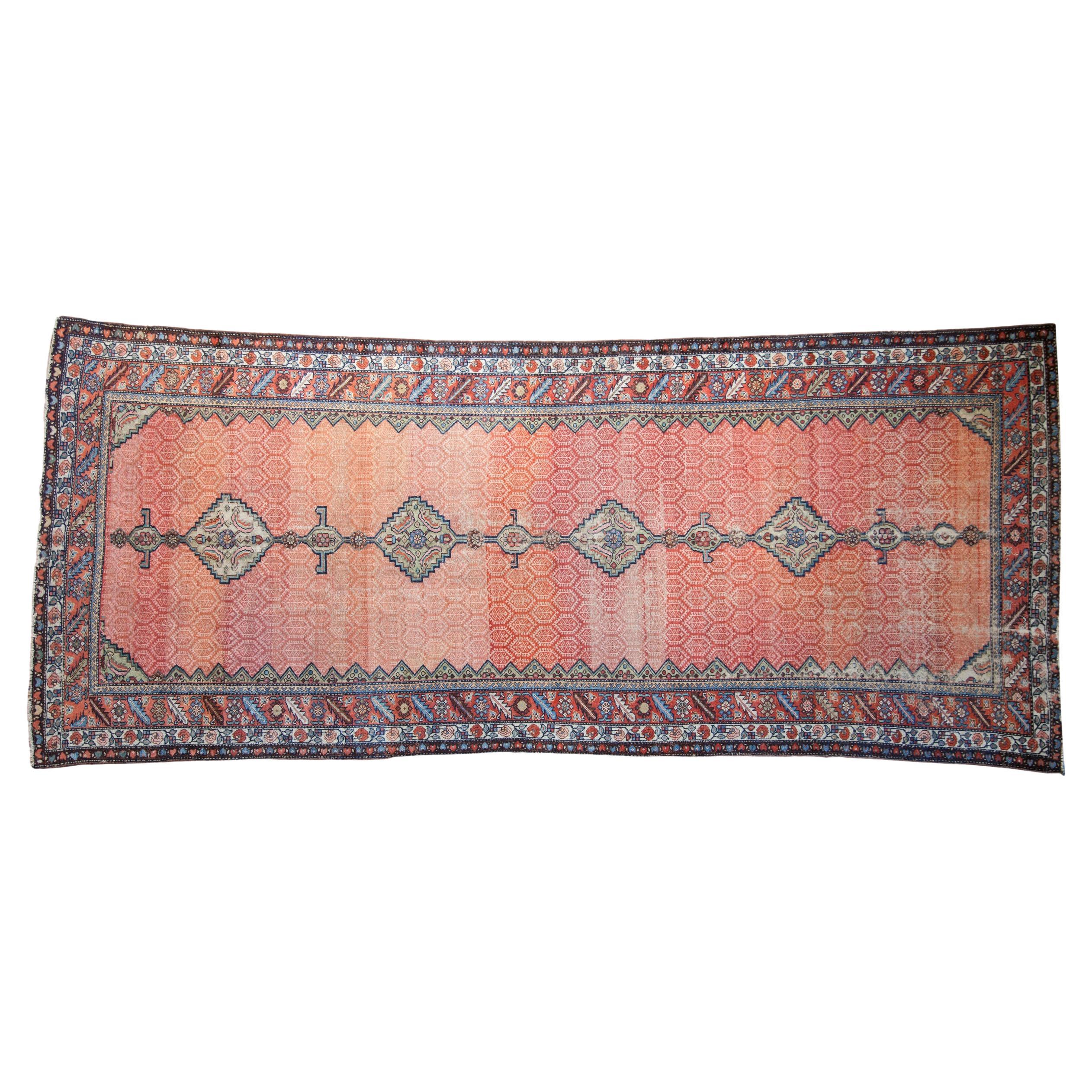 Antique Hamadan Rug Runner