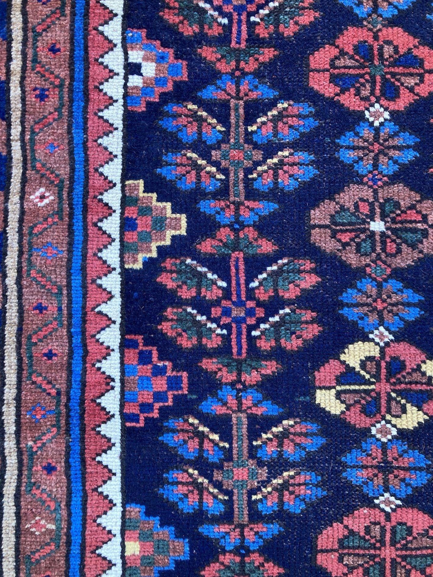 Runner antico di Hamadan 4,05m x 1,05m in vendita 6