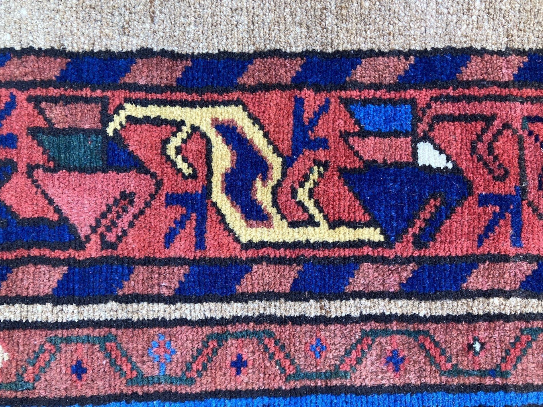 Runner antico di Hamadan 4,05m x 1,05m in vendita 7