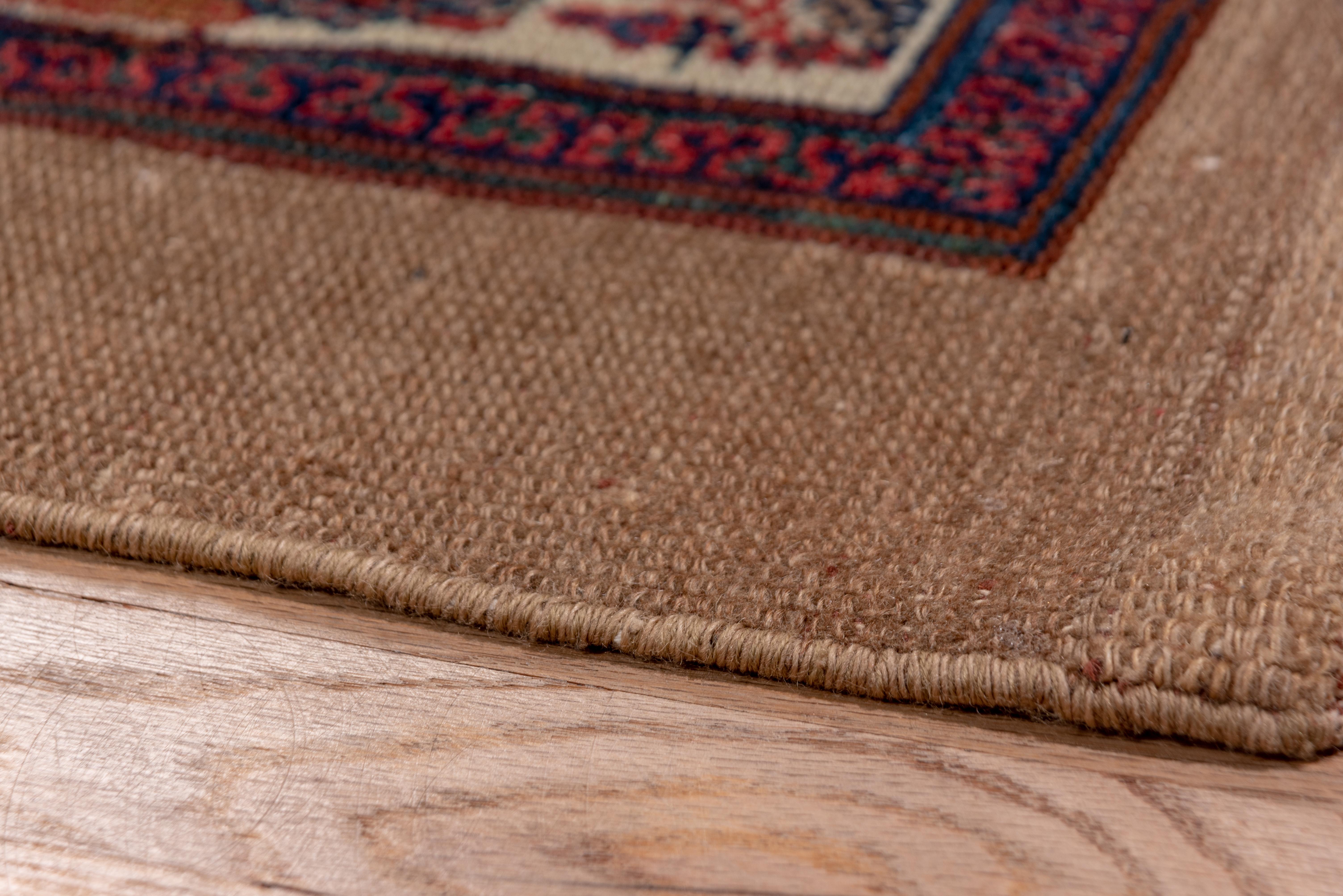 Noué à la main Tapis de couloir ancien de Hamadan, fin du 19ème siècle en vente