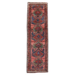 Antique Hamadan runner, Late 19th Century