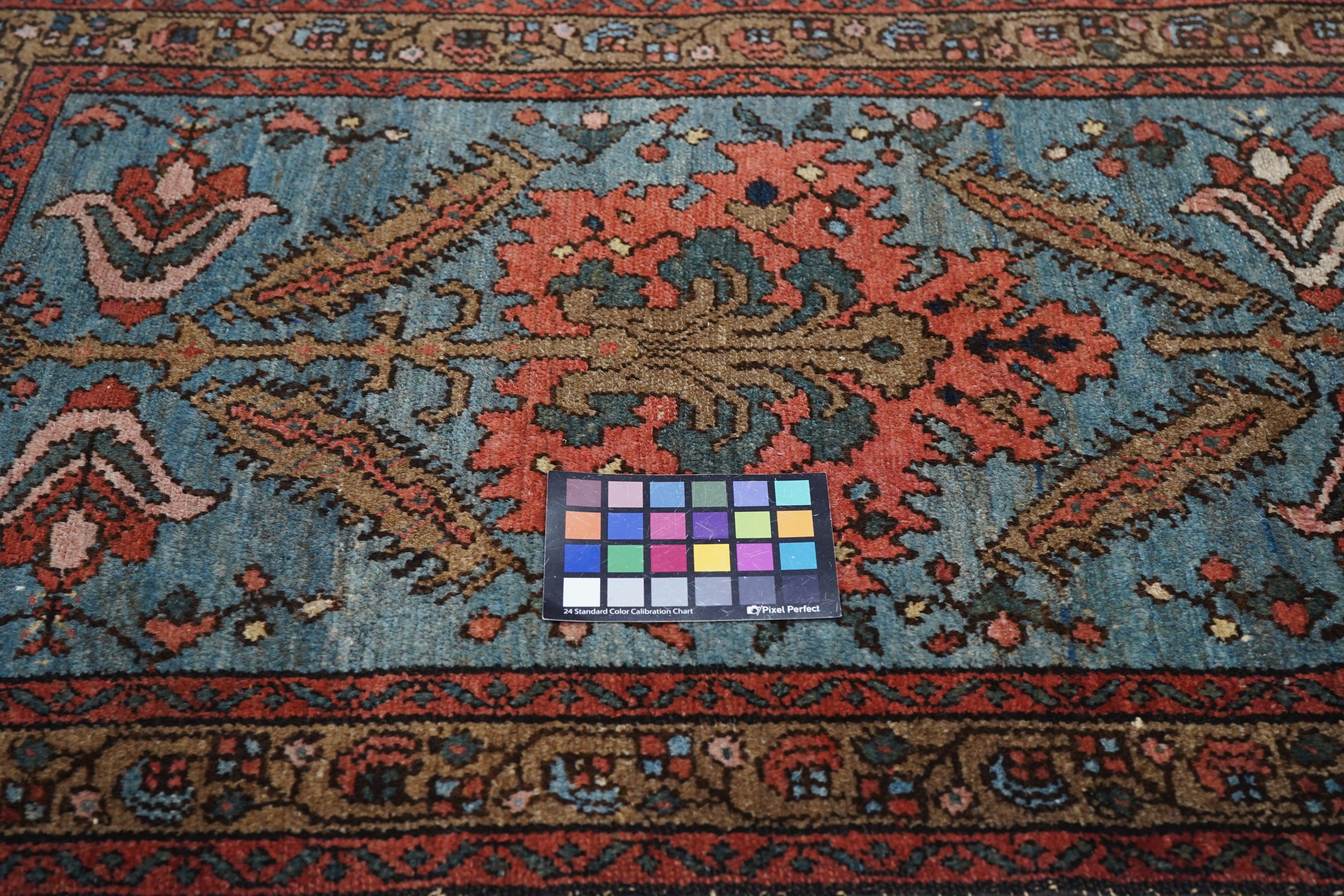 Alfombra antigua Hamedan 2'5'' x 3'7'' en venta 4