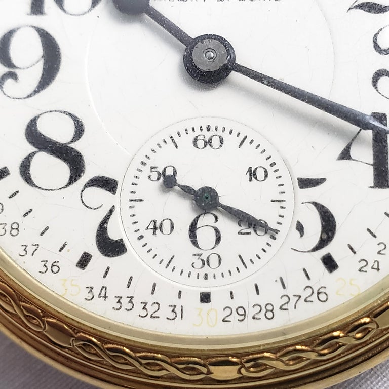 Antique Hamilton 21 Jewel Railway Special Pocket Watch For Sale at - Main Image