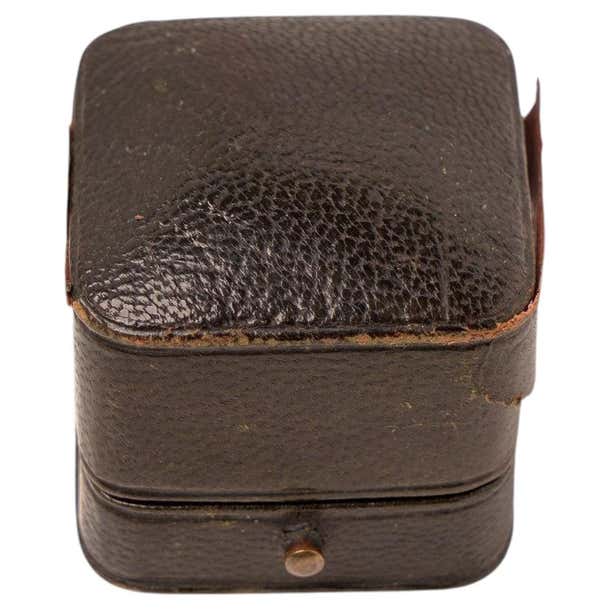 Hamilton Inches Rings Antique Hamilton and Inches Ring Box, Circa 1910 For Sale at 1stDibs