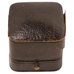 Scatola per anelli d'epoca Hamilton and Inches, CIRCA 1910